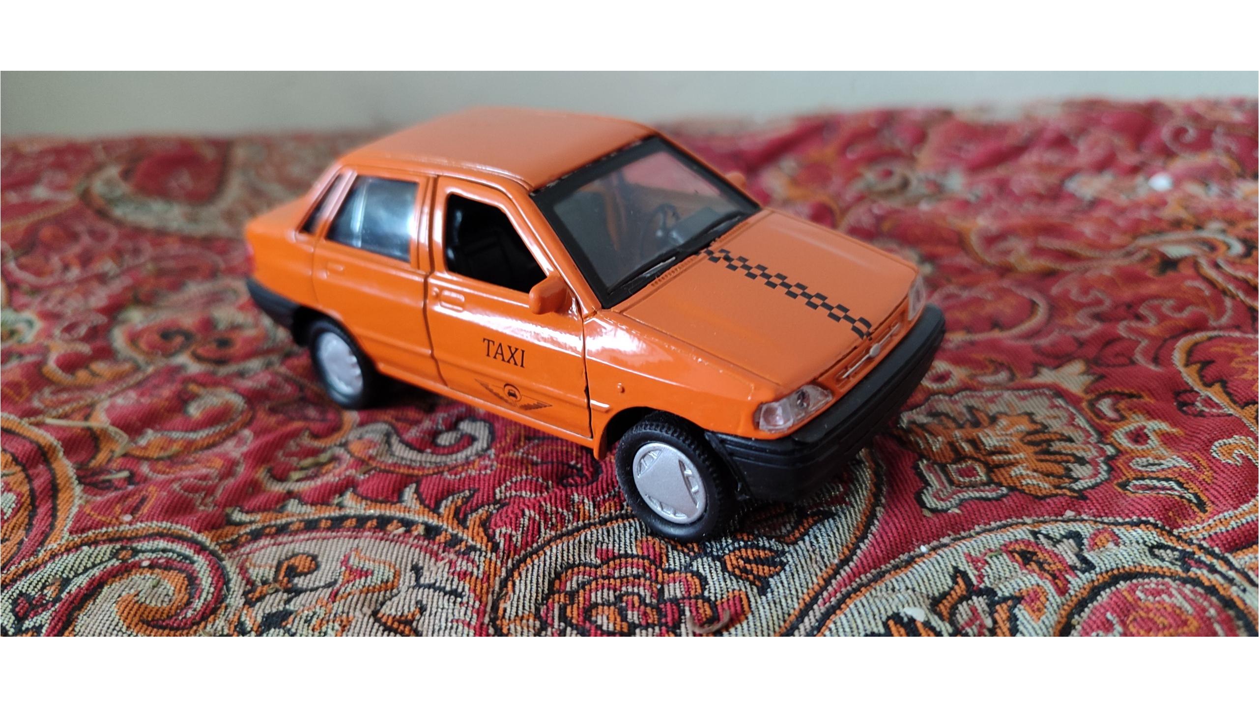 ماکت پراید تاکسی