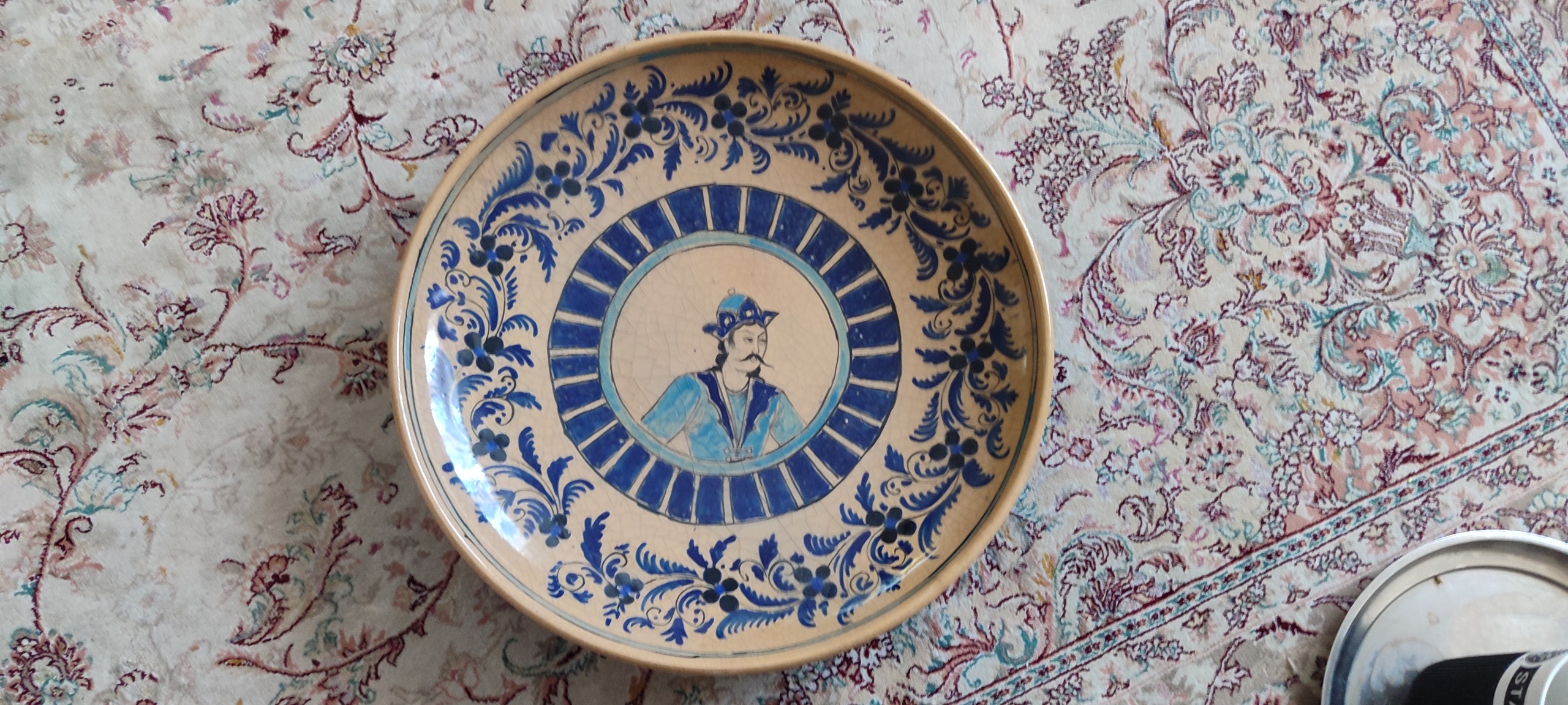 دیس سرامیکی قاجاری