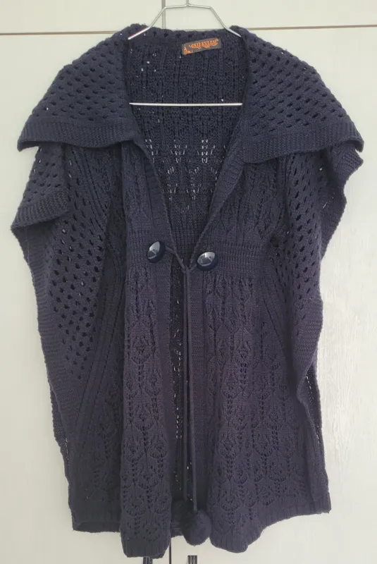 پانچو بافت زنانه