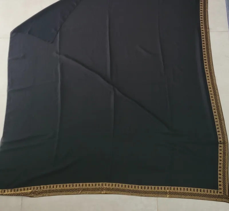 روسری مشکی مجلسی