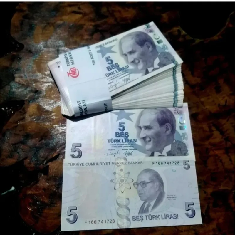 5جفت اسکناس 5 لیر