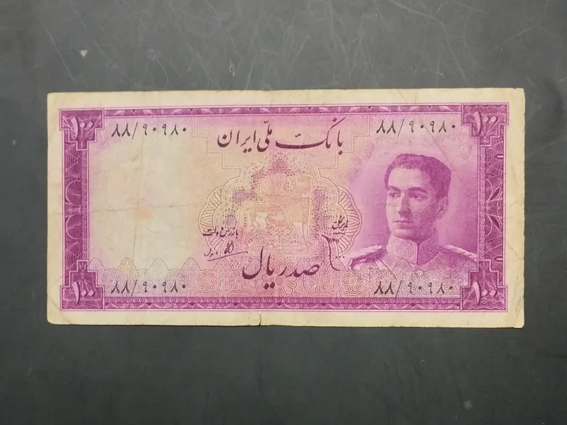 صد ریال گلی 1