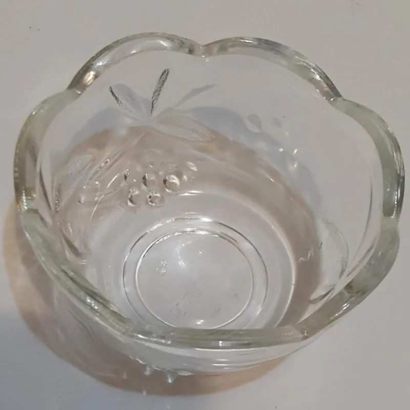 زیتون خوری طرح انگور 6 عدد نو