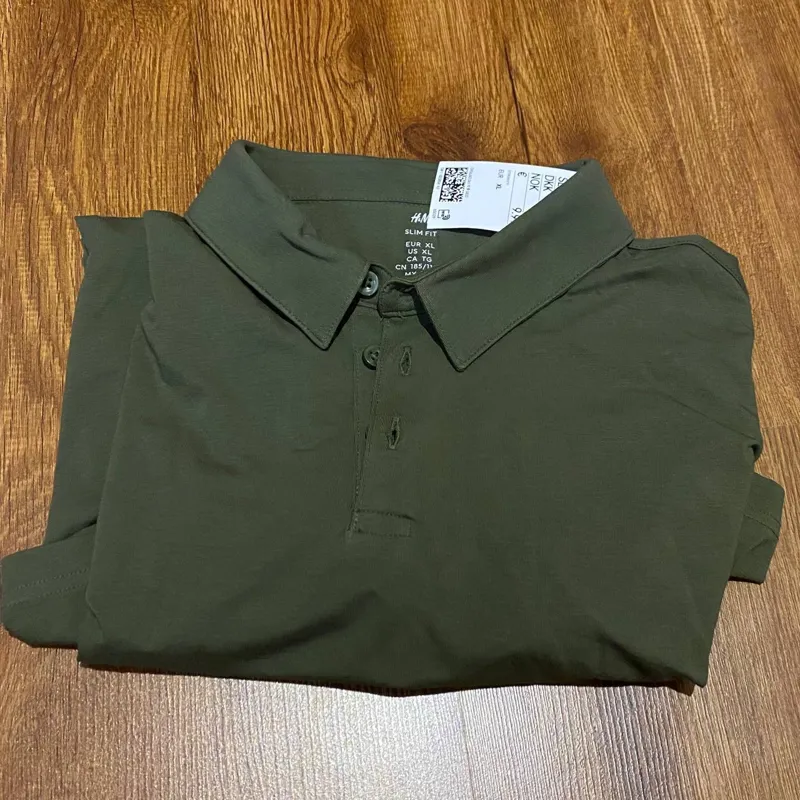 پولوشرت مردانه H and M استین کوتاه سایز XL