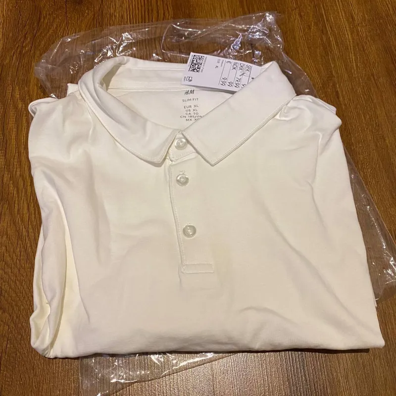 پولوشرت مردانه H and M استین کوتاه سایز Xl