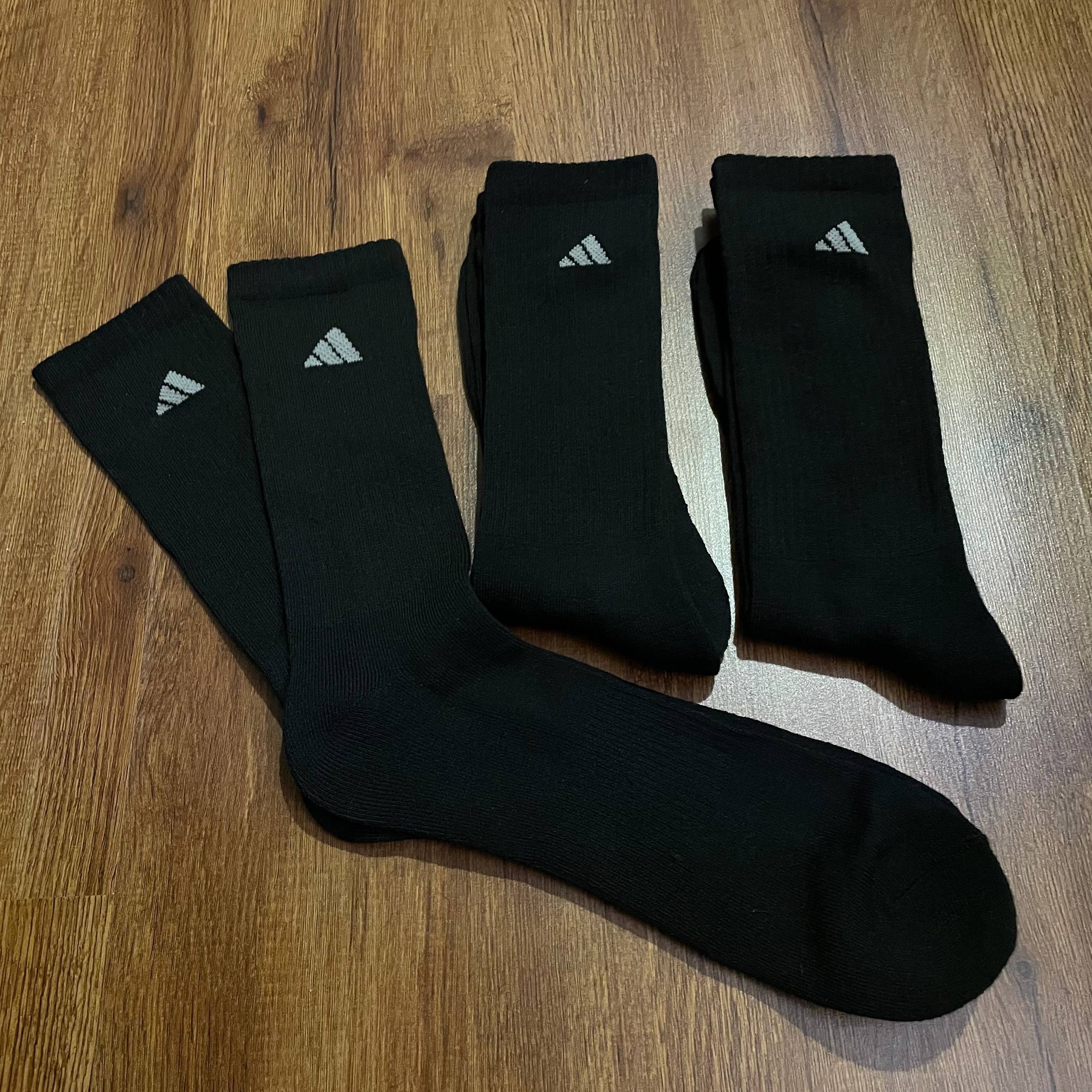 جوراب اورجینال برند ADIDAS مشکی سایز 43 تا 46
