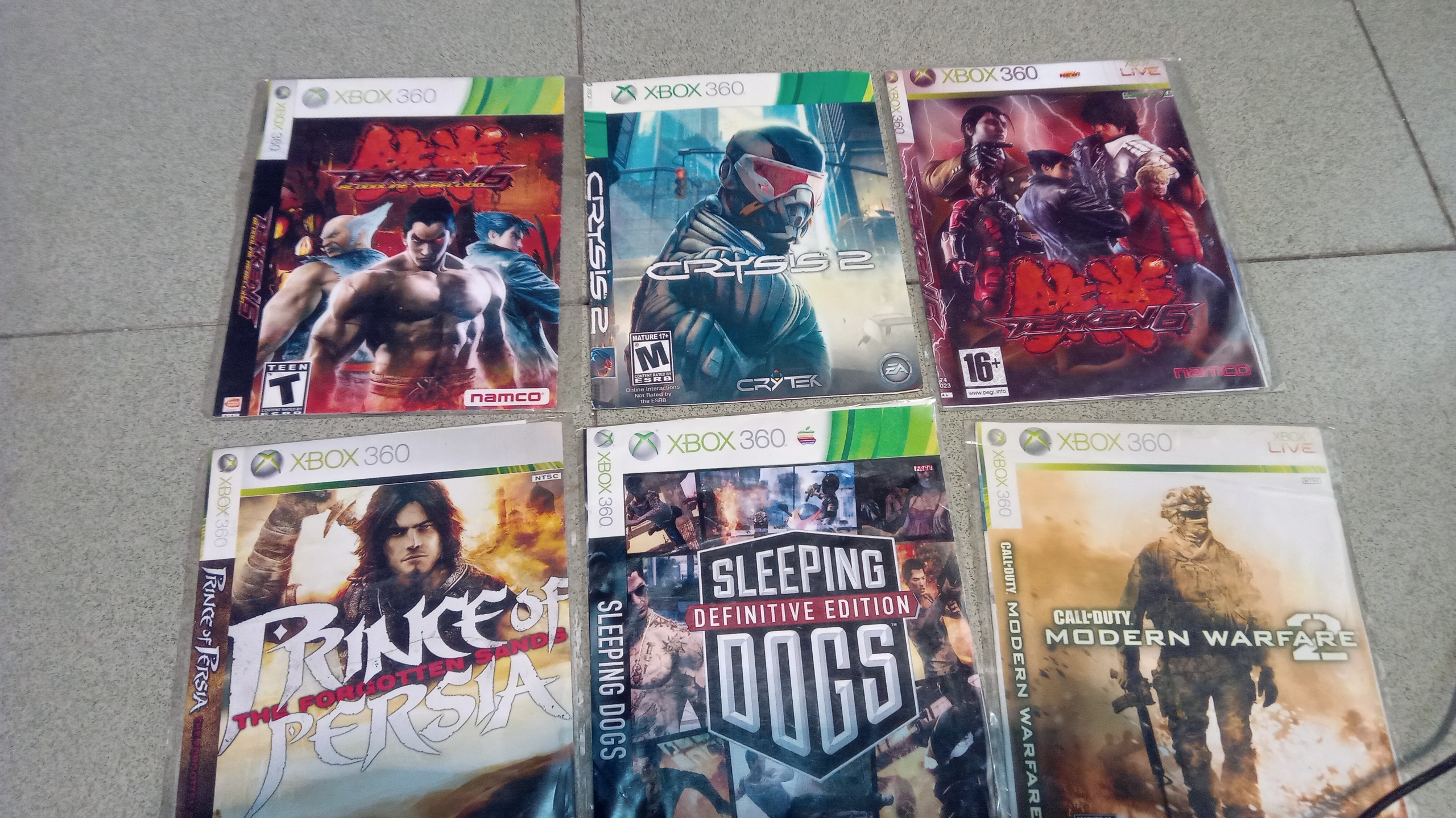 6 عدد بازی ایکس باکس 360