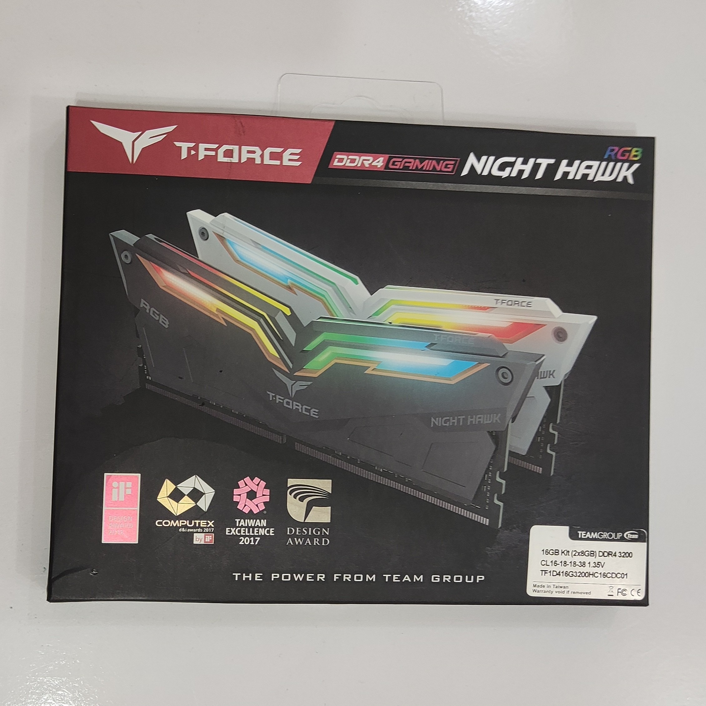 TeamGroup NightHawk 16gb 3200