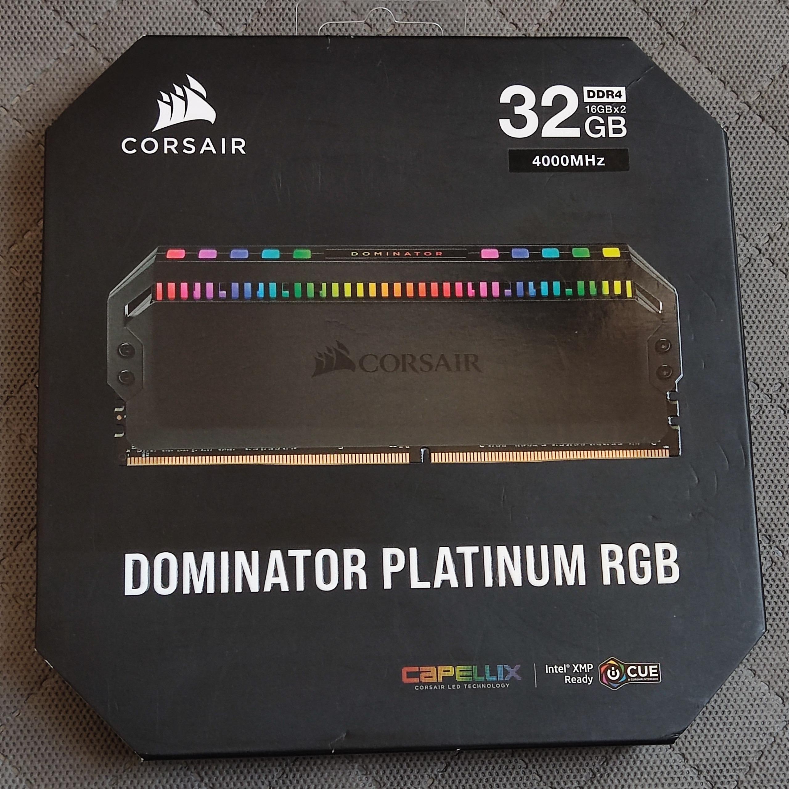 Corsair Dominator DDR4 32GB 4000MHz CL19