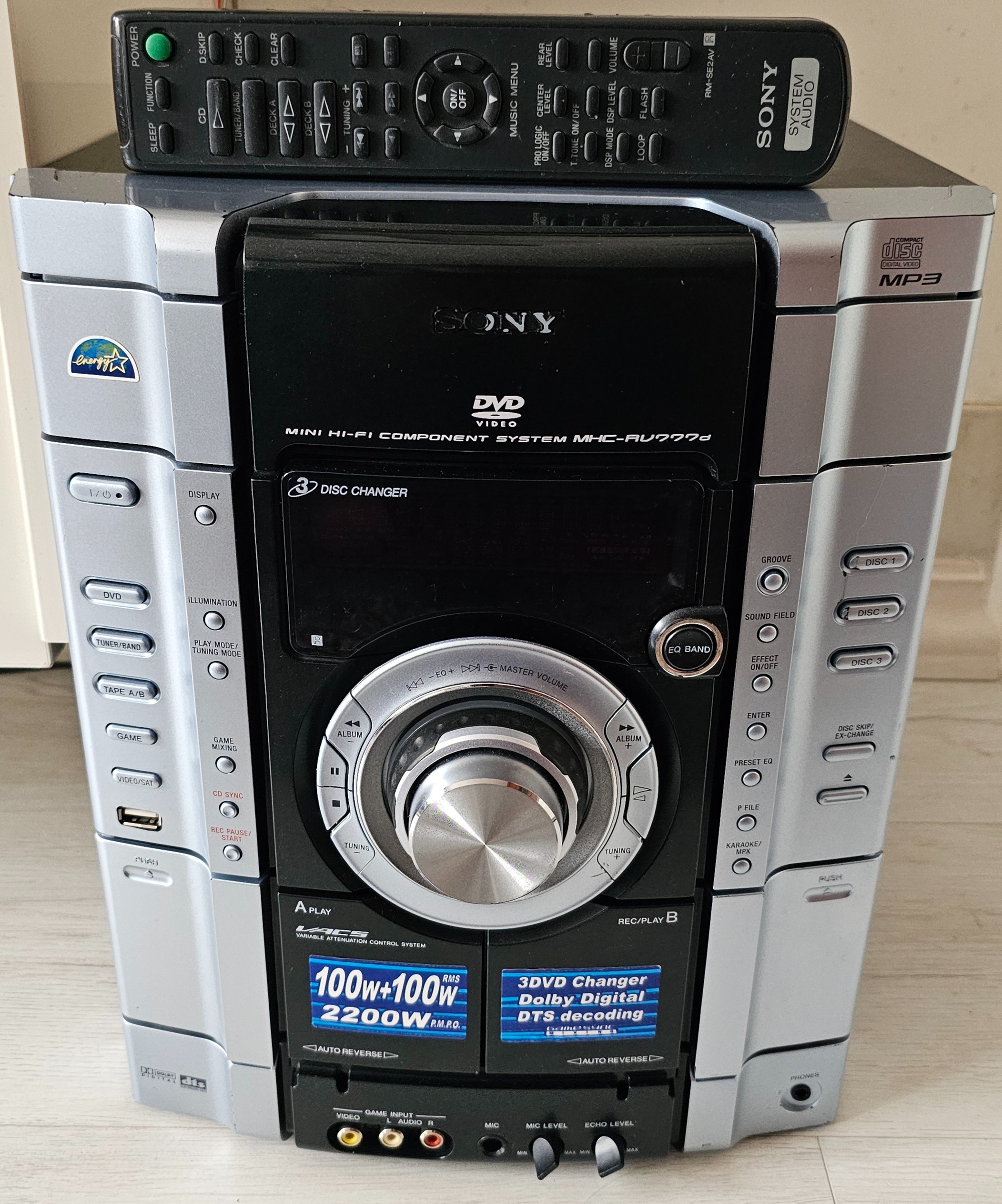 دستگاه استریو سونی sony AV777D