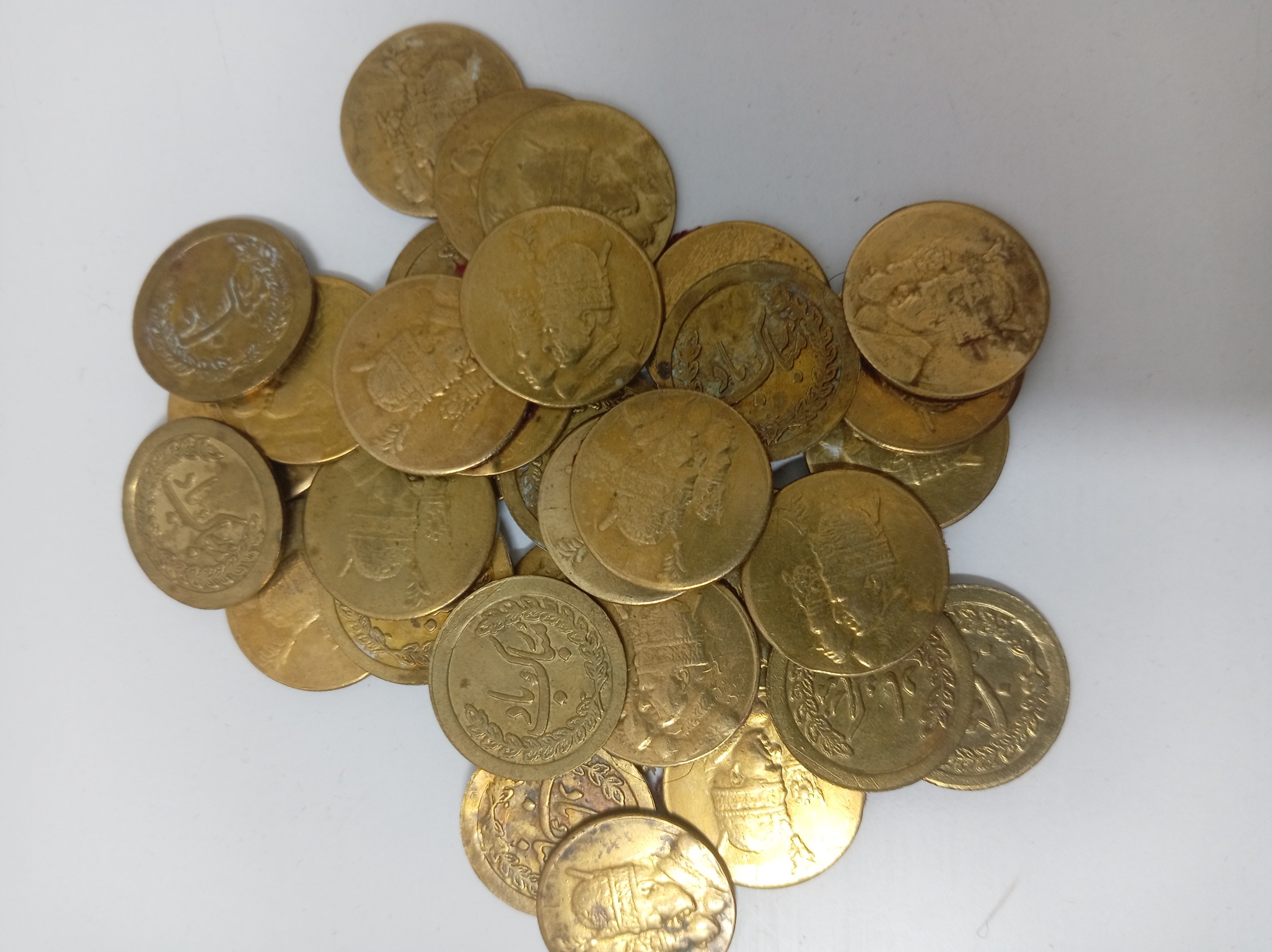 سکه شاباش تاجگذاری 2500ساله مبارک باد