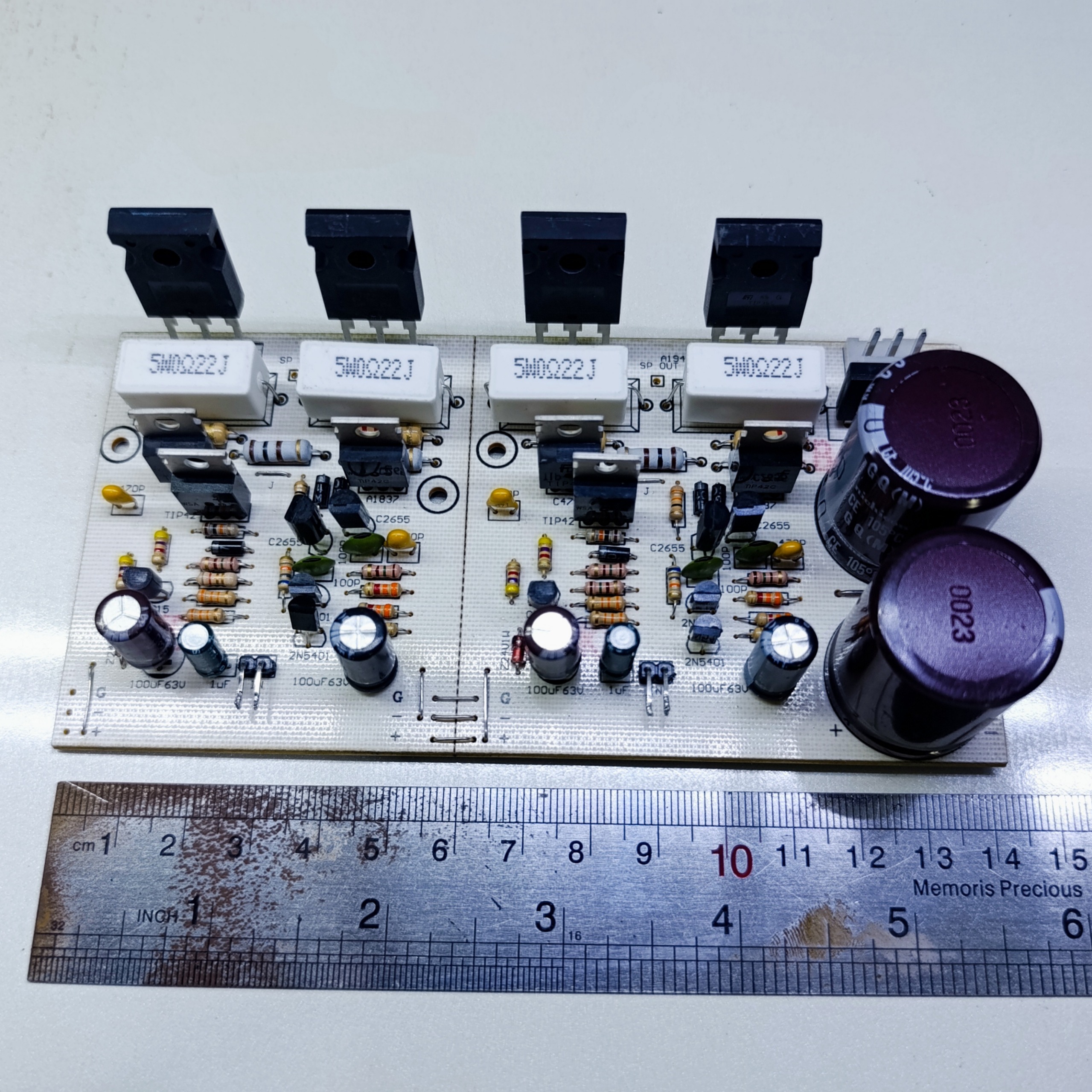 آمپلی فایر استریو 400 وات واقعی (دو کانال)