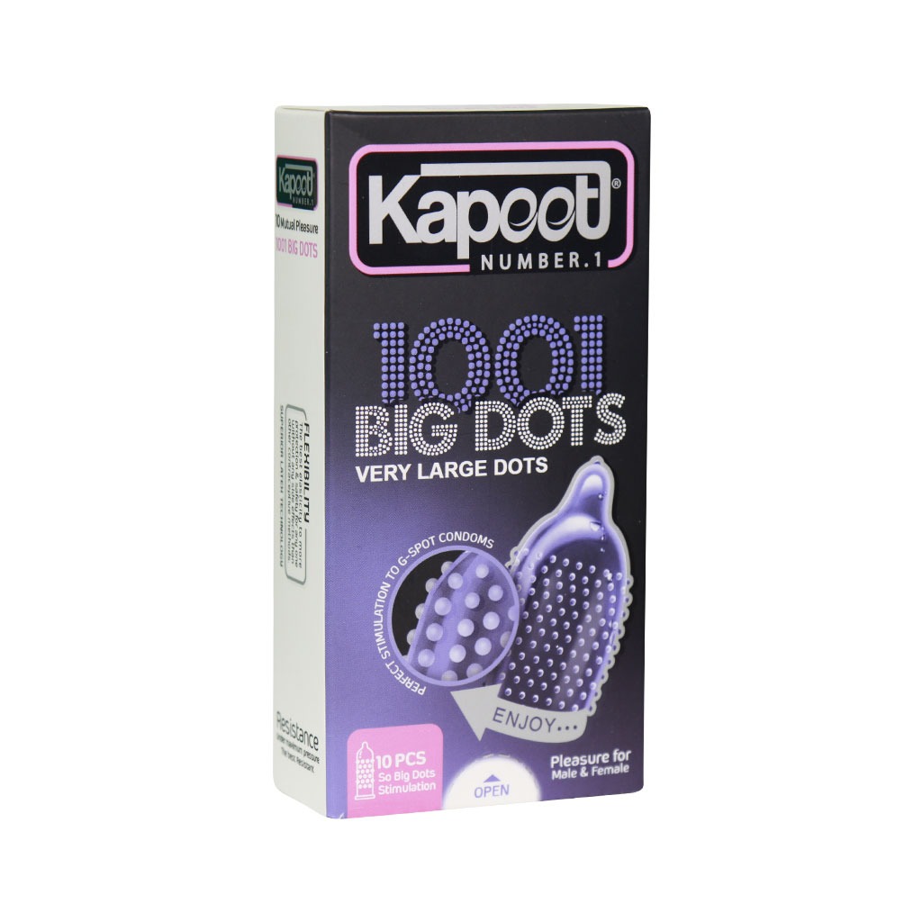 کاندوم خاردار بیگ داتس کاپوت KAPOOT Big Dots 1001