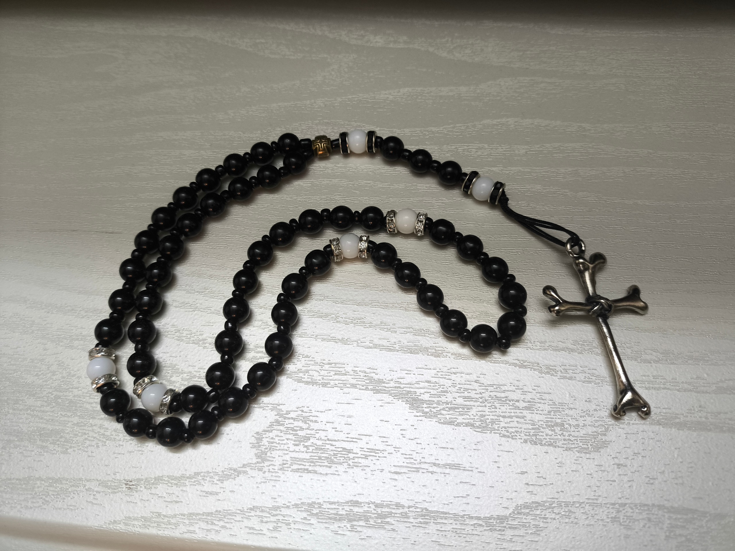 رزاری 59 دانه سایز بزرگ (تسبیح حضرت مریم) کد 059