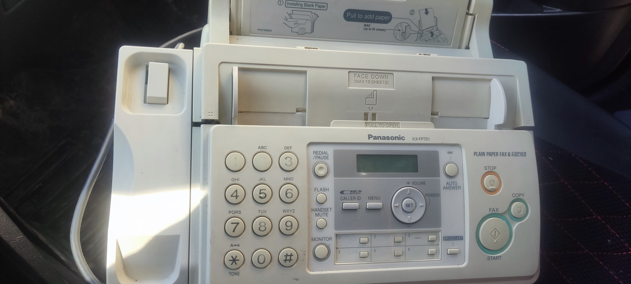 دستگاه فکس پاناسونیک