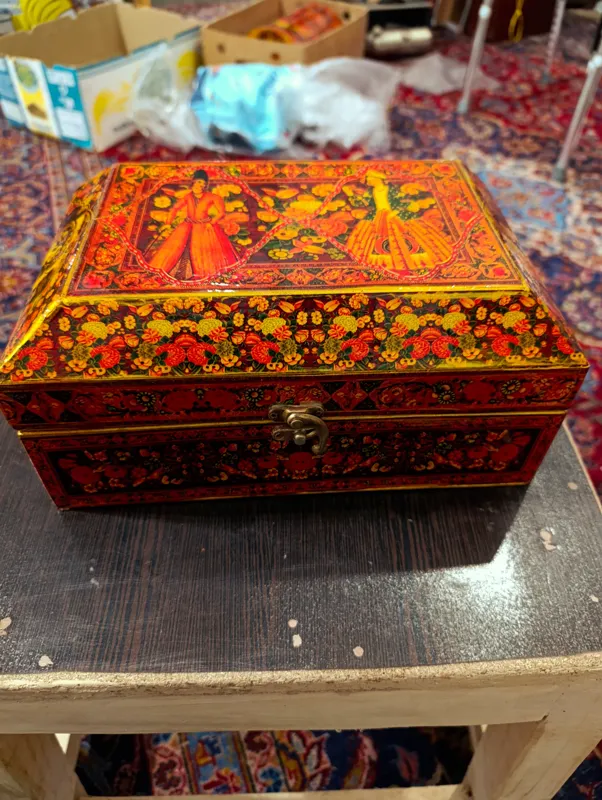 صندوقچه پاپیه ماشه کلکسیونی