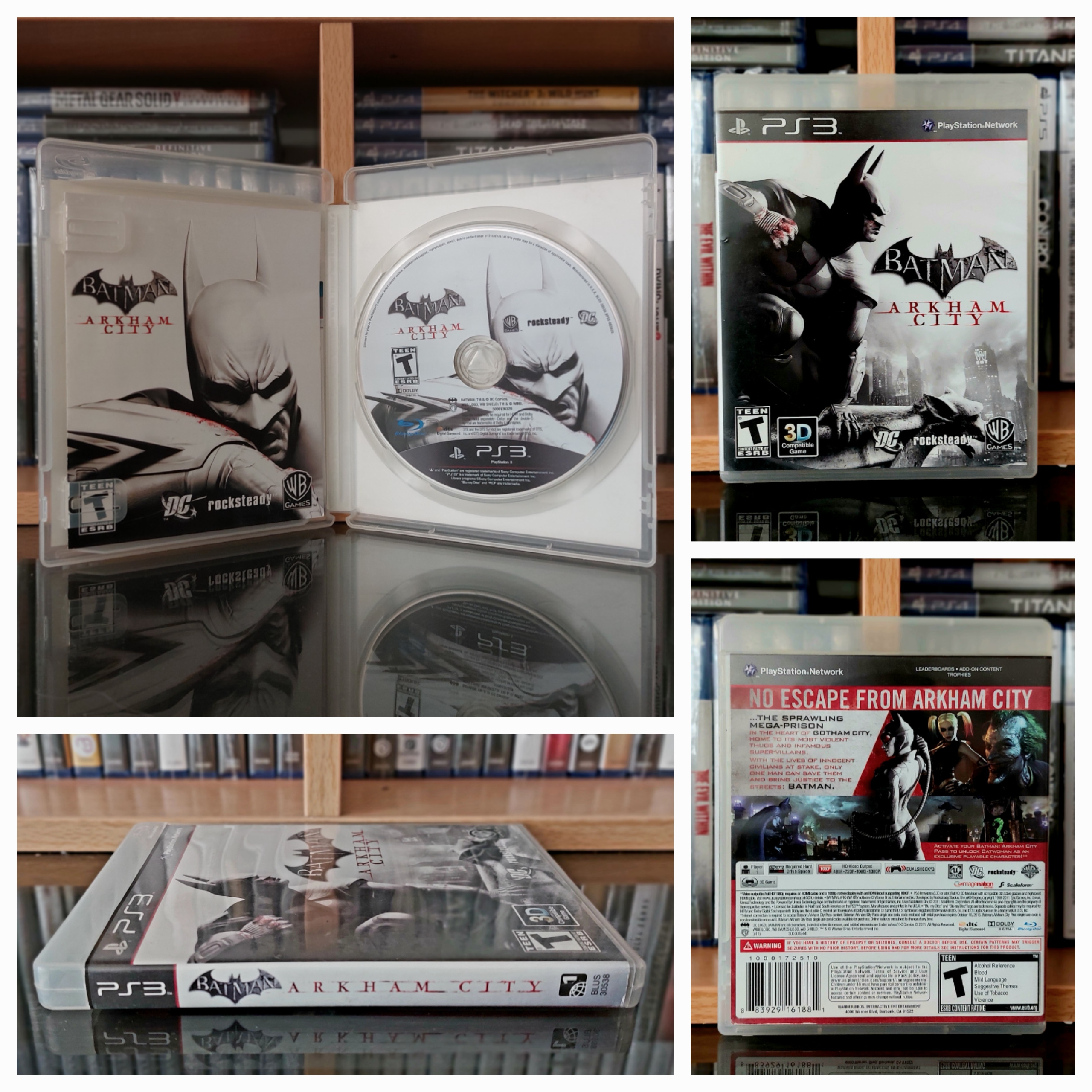 BATMAN ARKHAM CITY RG ALL دیسک تمیز