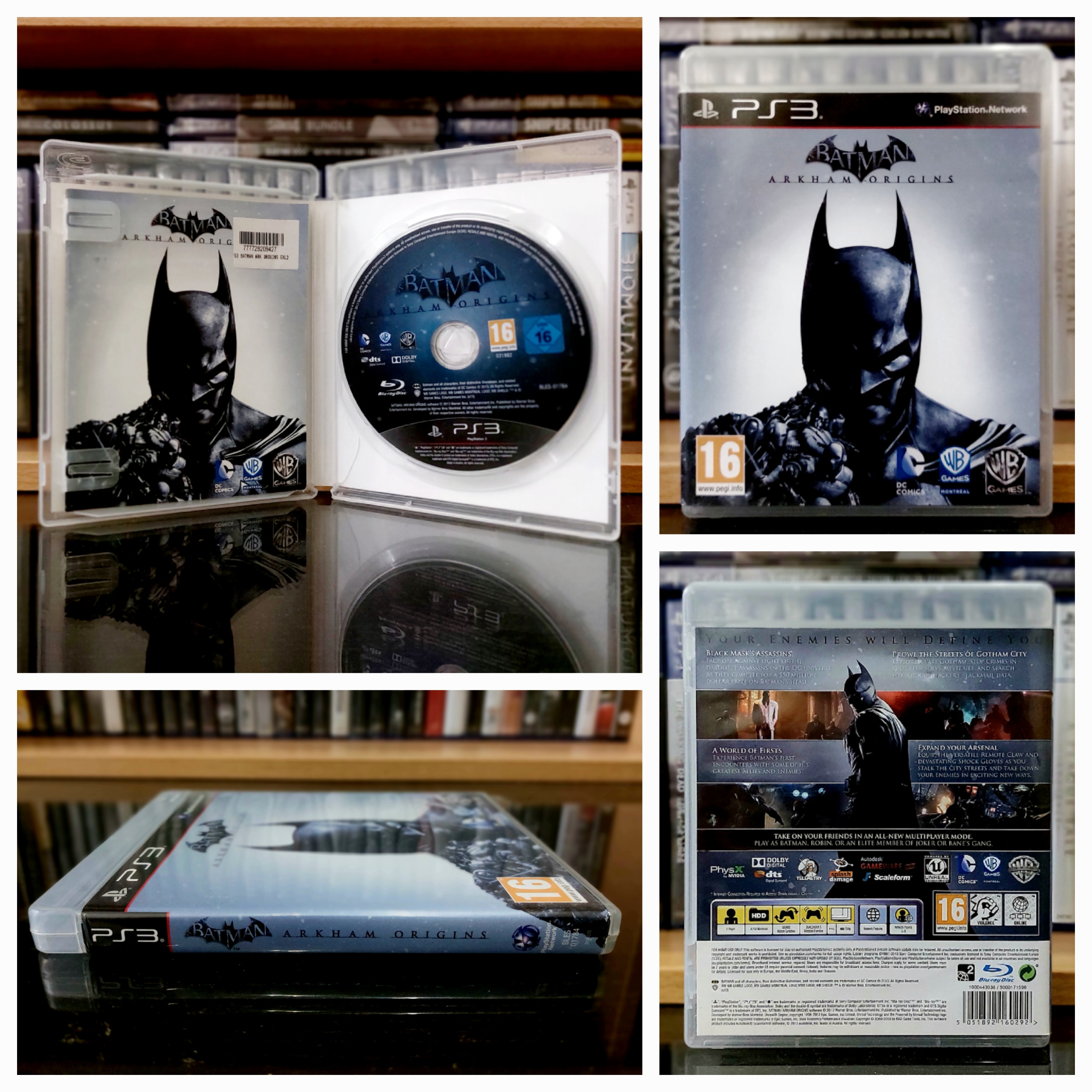 BATMAN ARKHAM ORIGINS RG UK تکمیل و تمیز