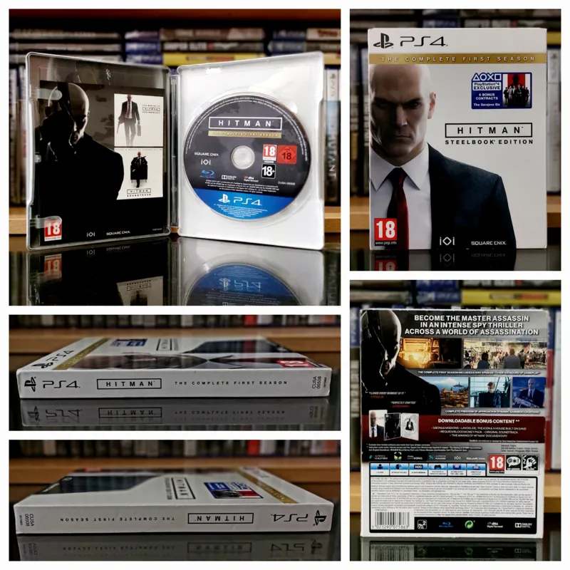 HITMAN COMPLETE FIRST SEASON STEELBOOK تکمیل با کد