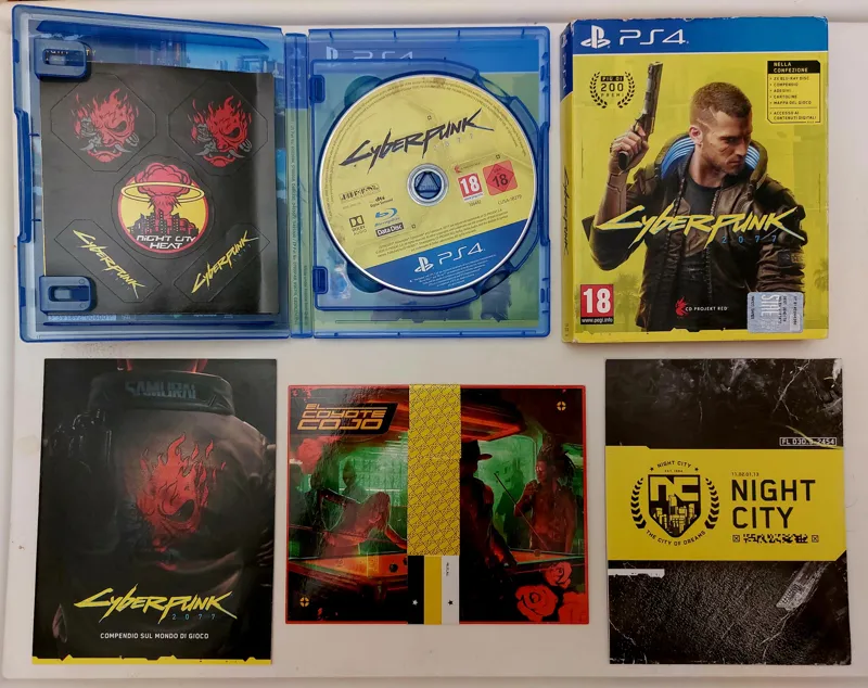 CYBERPUNK 2077 LAUNCH EDITION تکمیل و تمیز