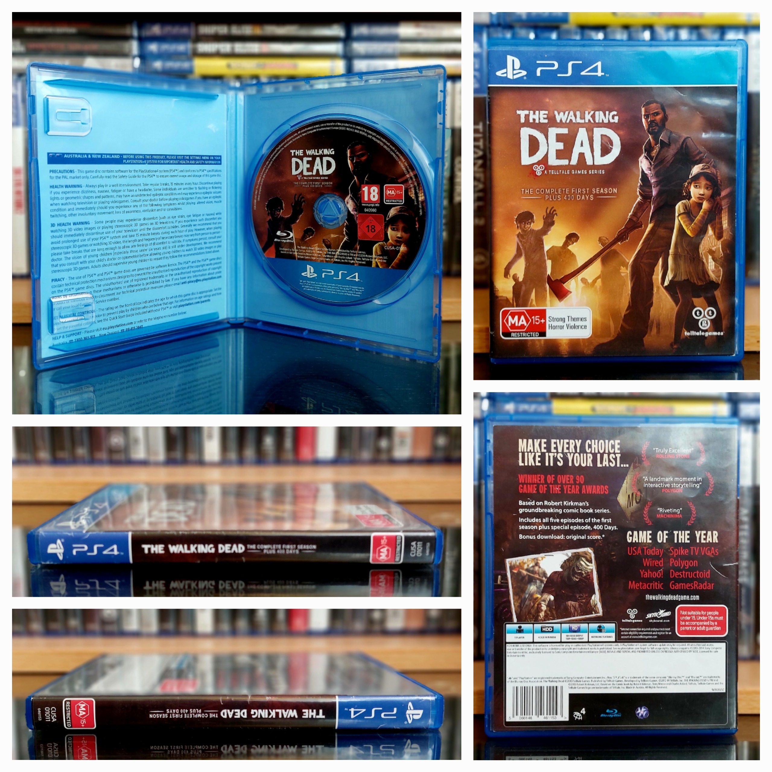 THE WALKING DEAD SEASON 1 TELLTALE دست دوم