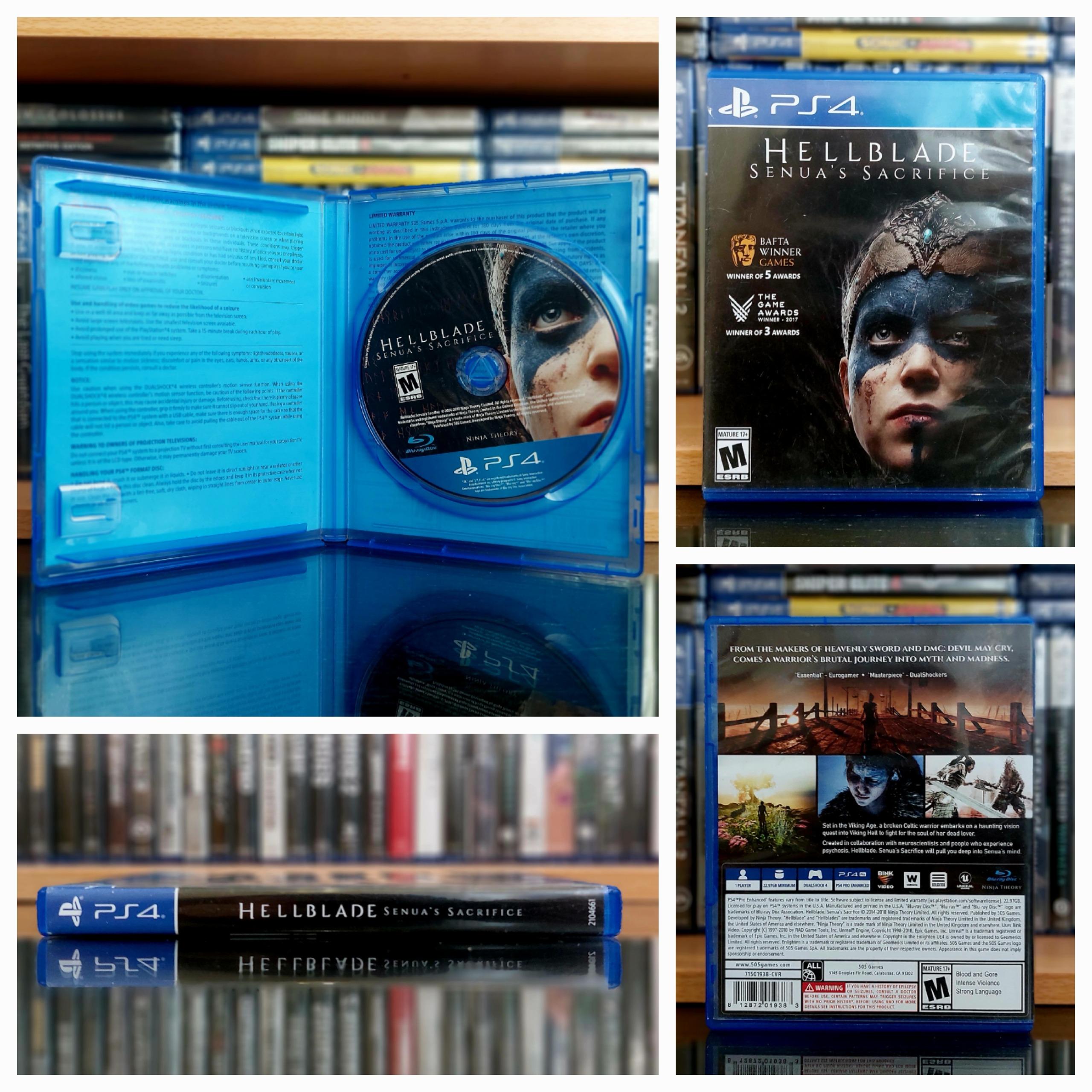 HELLBLADE I SENUAS SACRIFICE RG USA دیسک تمیز