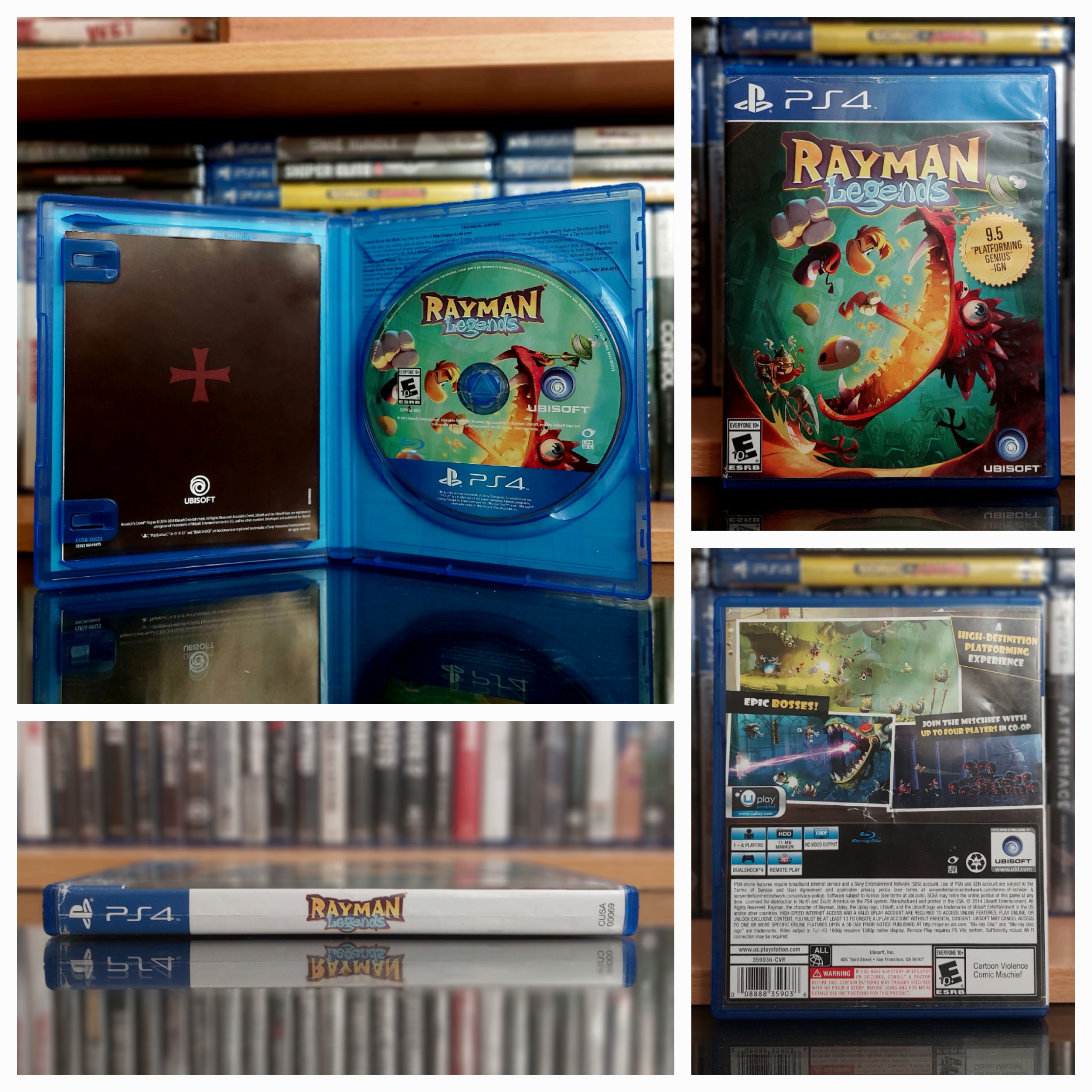 RAYMAN LEGENDS RG USA دست دوم