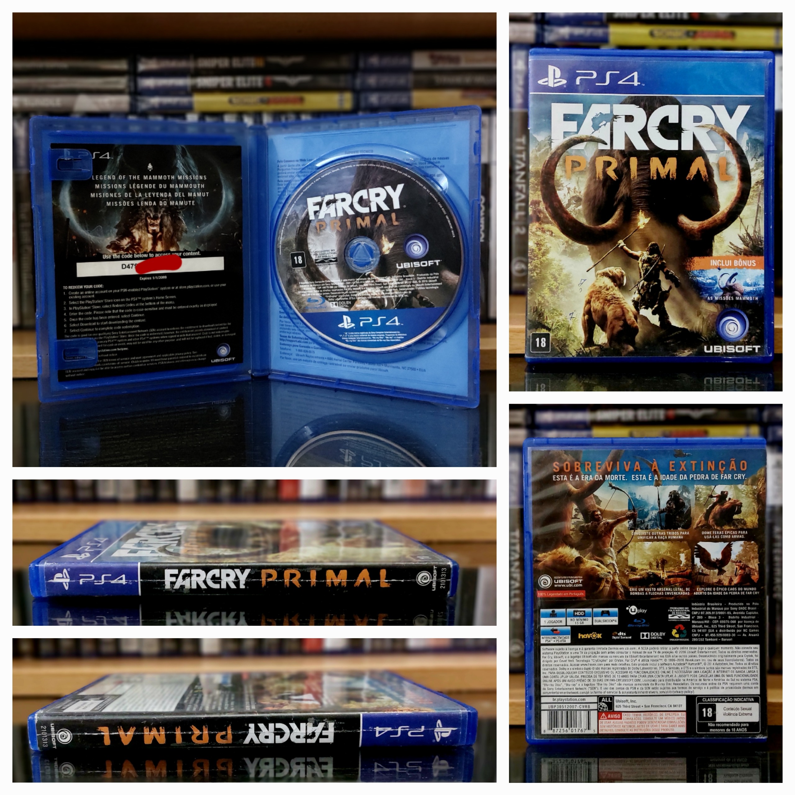 FAR CRY PRIMAL RG ALL دست دوم بهمراه کد