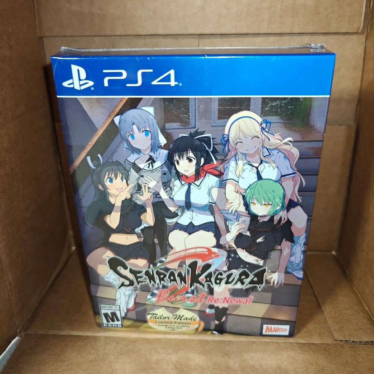 SENRAN KAGURA BURST RENEWAL LIMITED EDITION پلمب