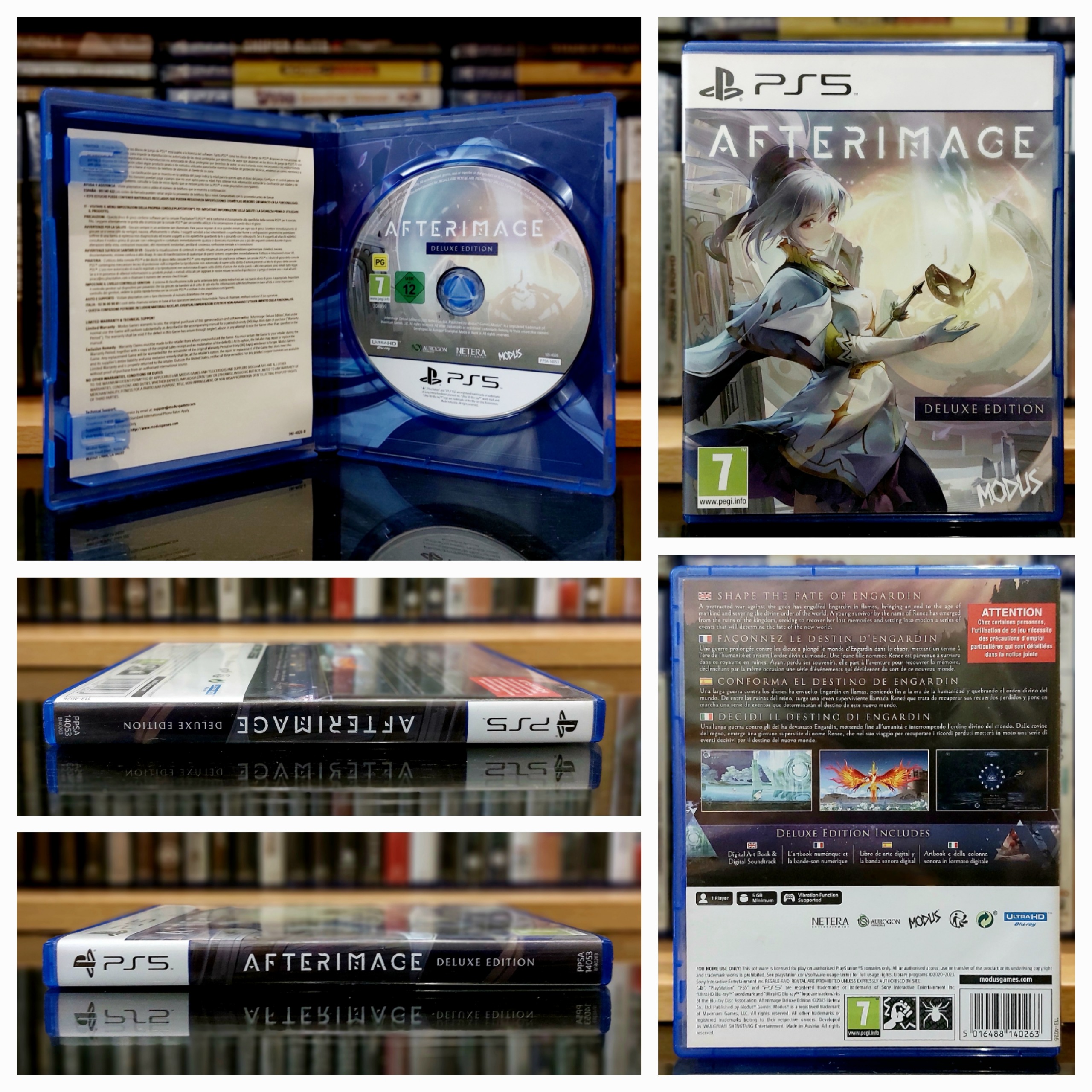 AFTERIMAGE DELUXE EDITION دیسک تمیز و درحد