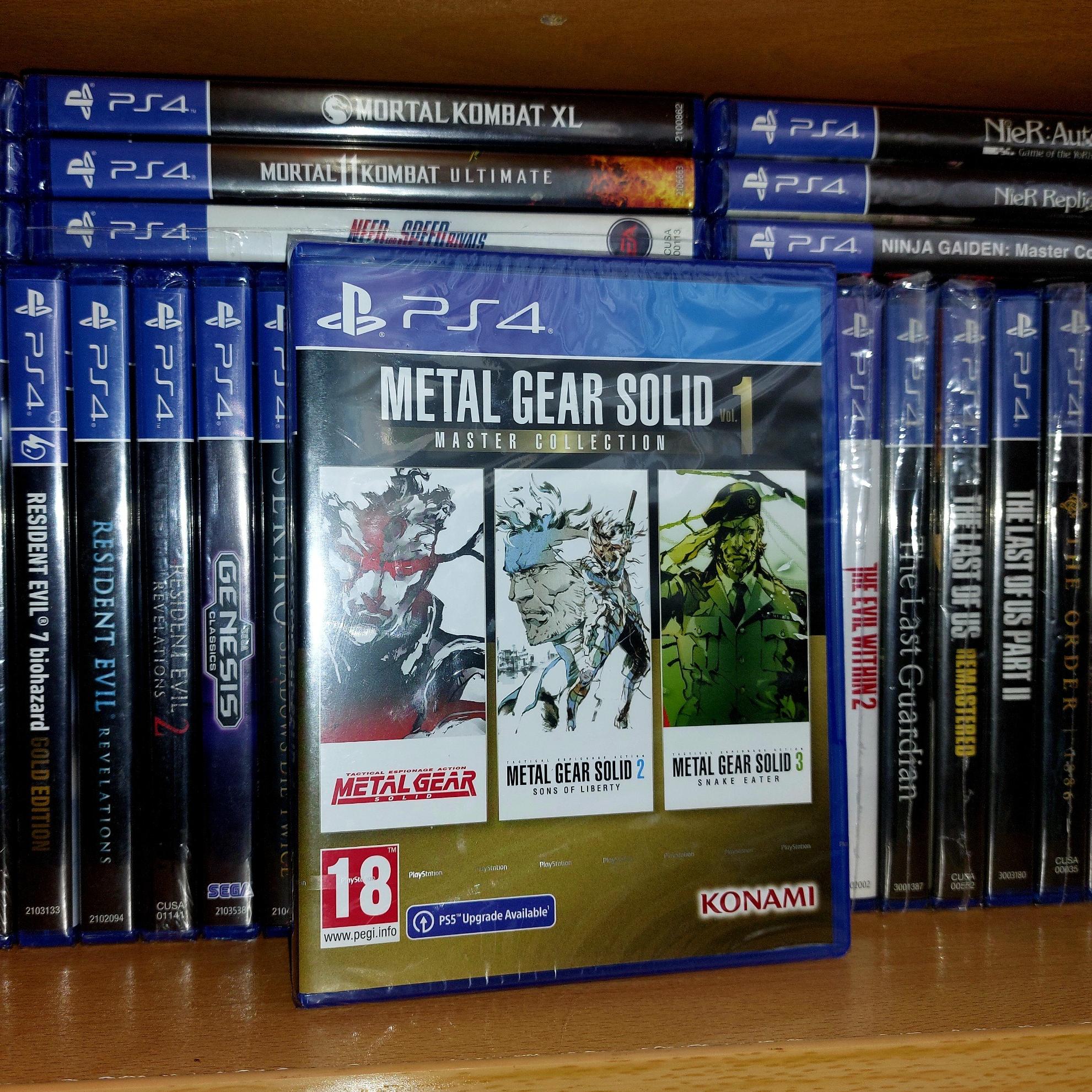 METAL GEAR SOLID MASTER COLLECTION VOL1 پلمب