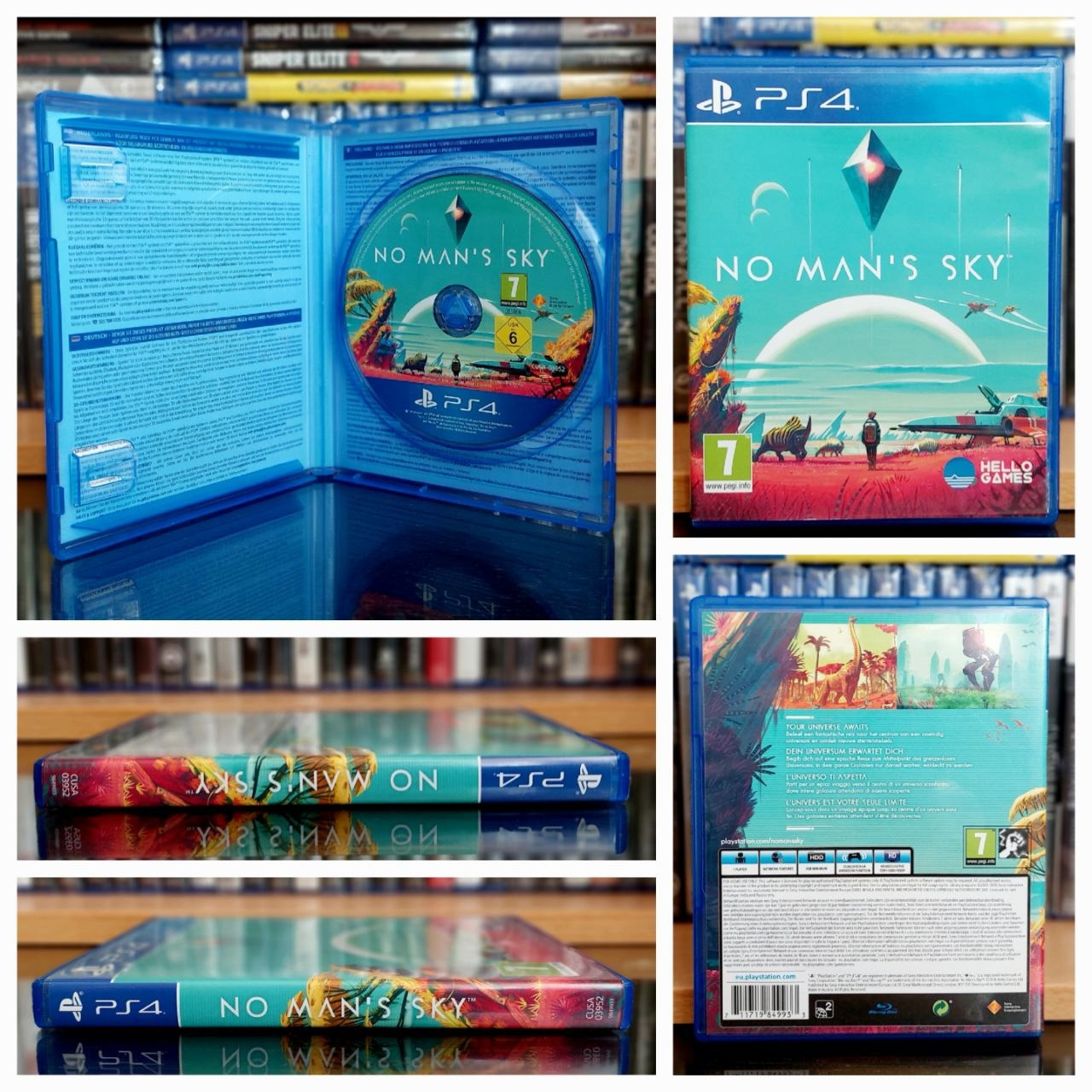 NO MANS SKY دیسک تمیز و درحد