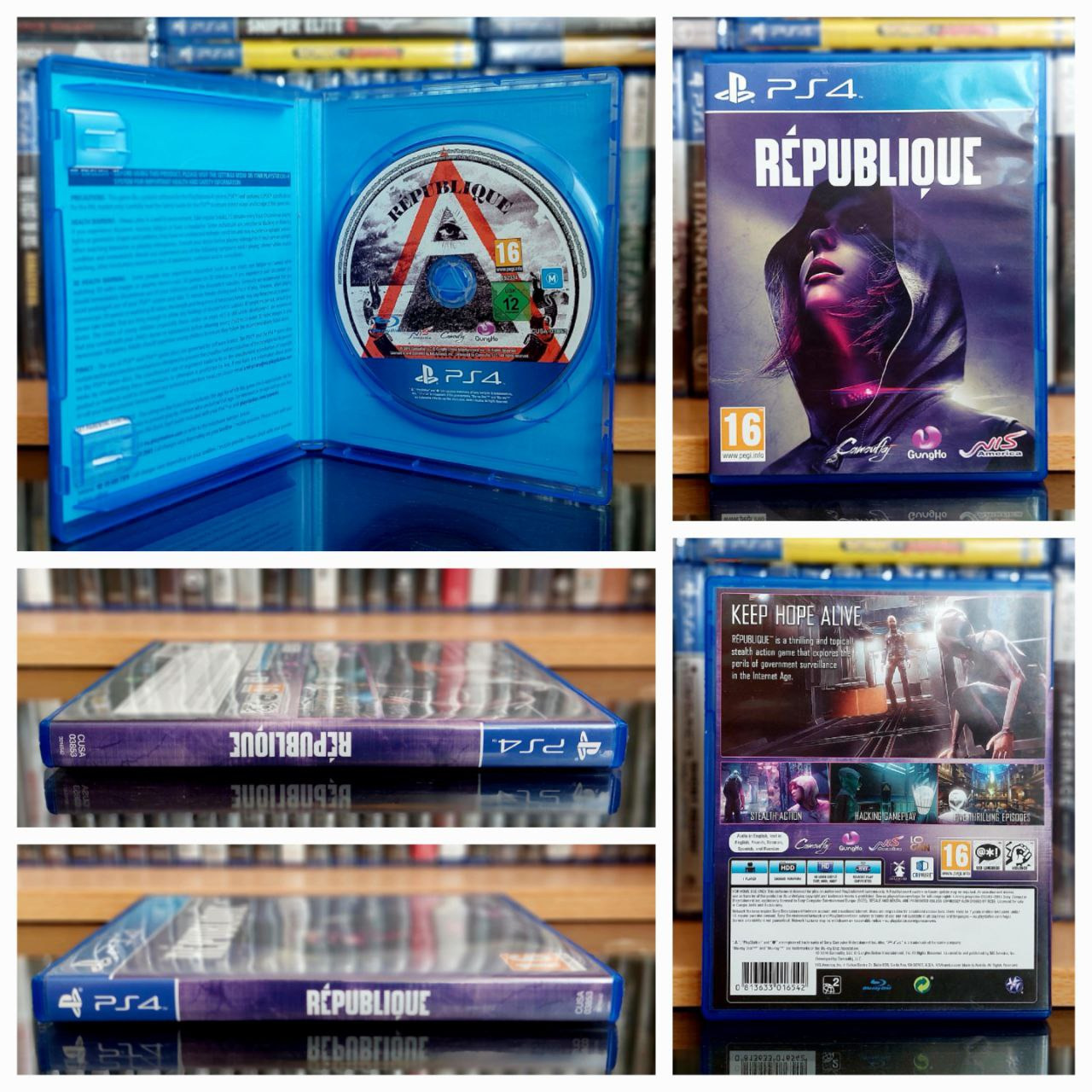 REPUBLIQUE RG UK دیسک تمیز و درحد