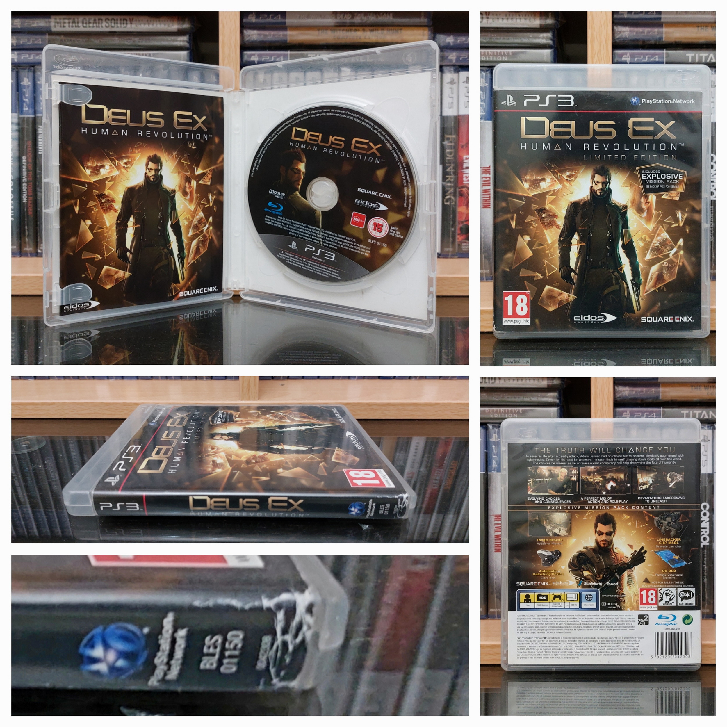 DEUS EX HUMAN REVOLUTION RG UK دیسک در حد