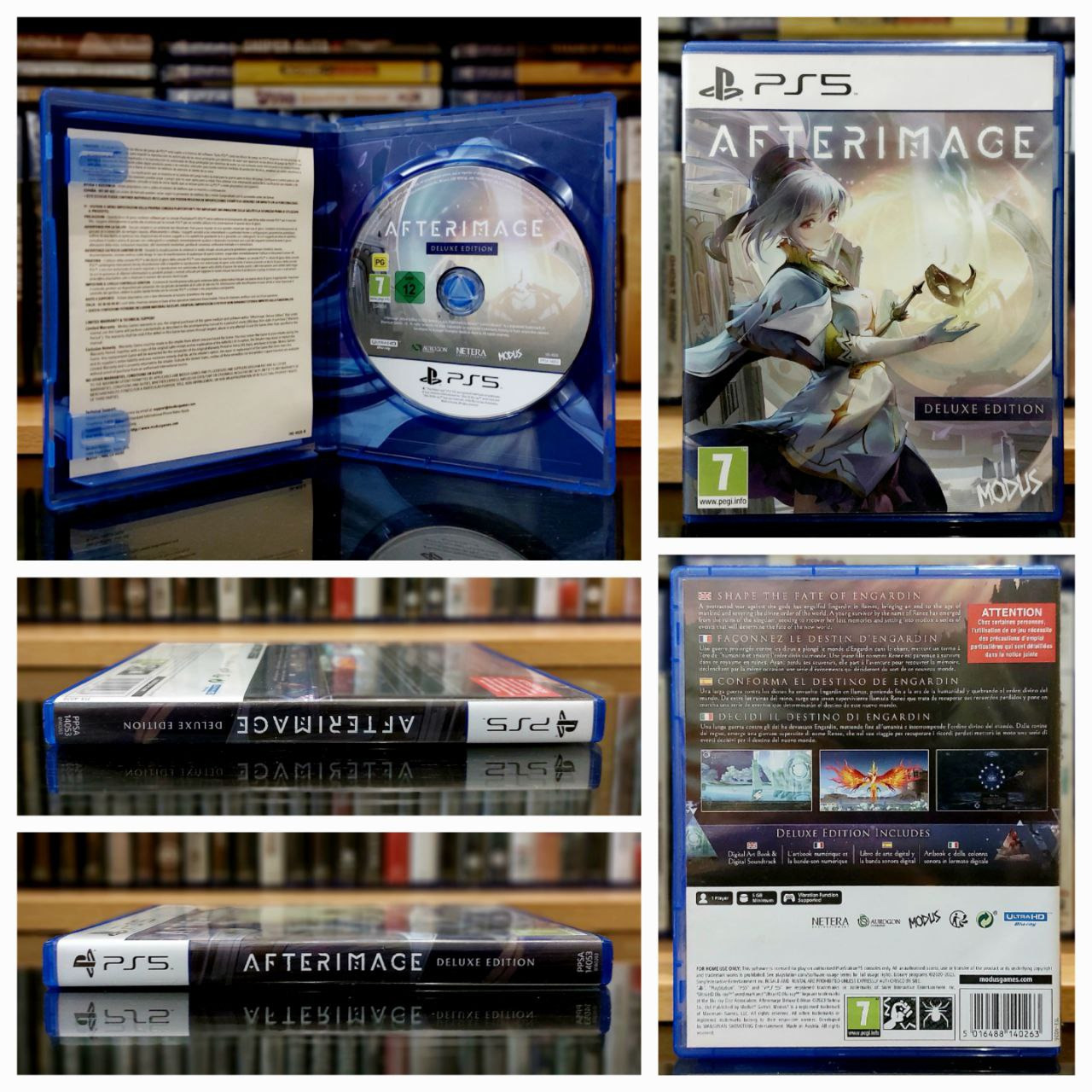 AFTERIMAGE DELUXE EDITION دیسک تمیز و درحد