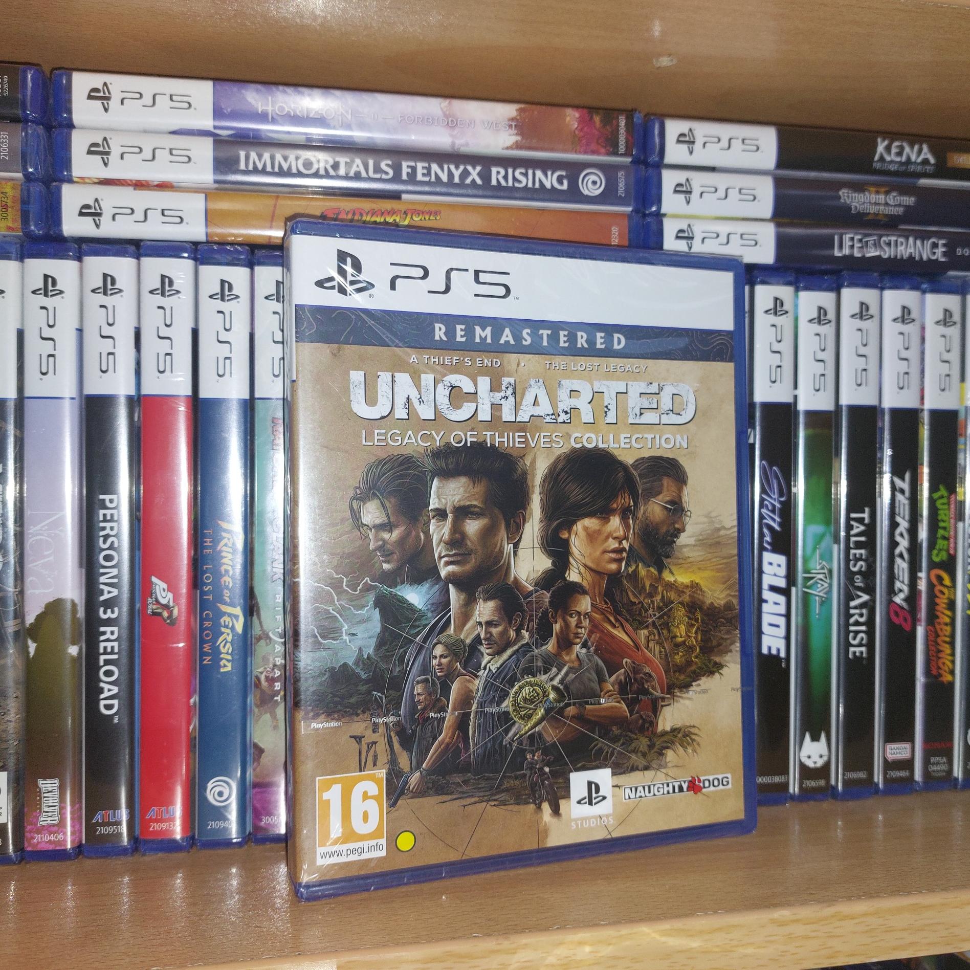 UNCHARTED LEGACY COLLECTION REMASTERED پلمب