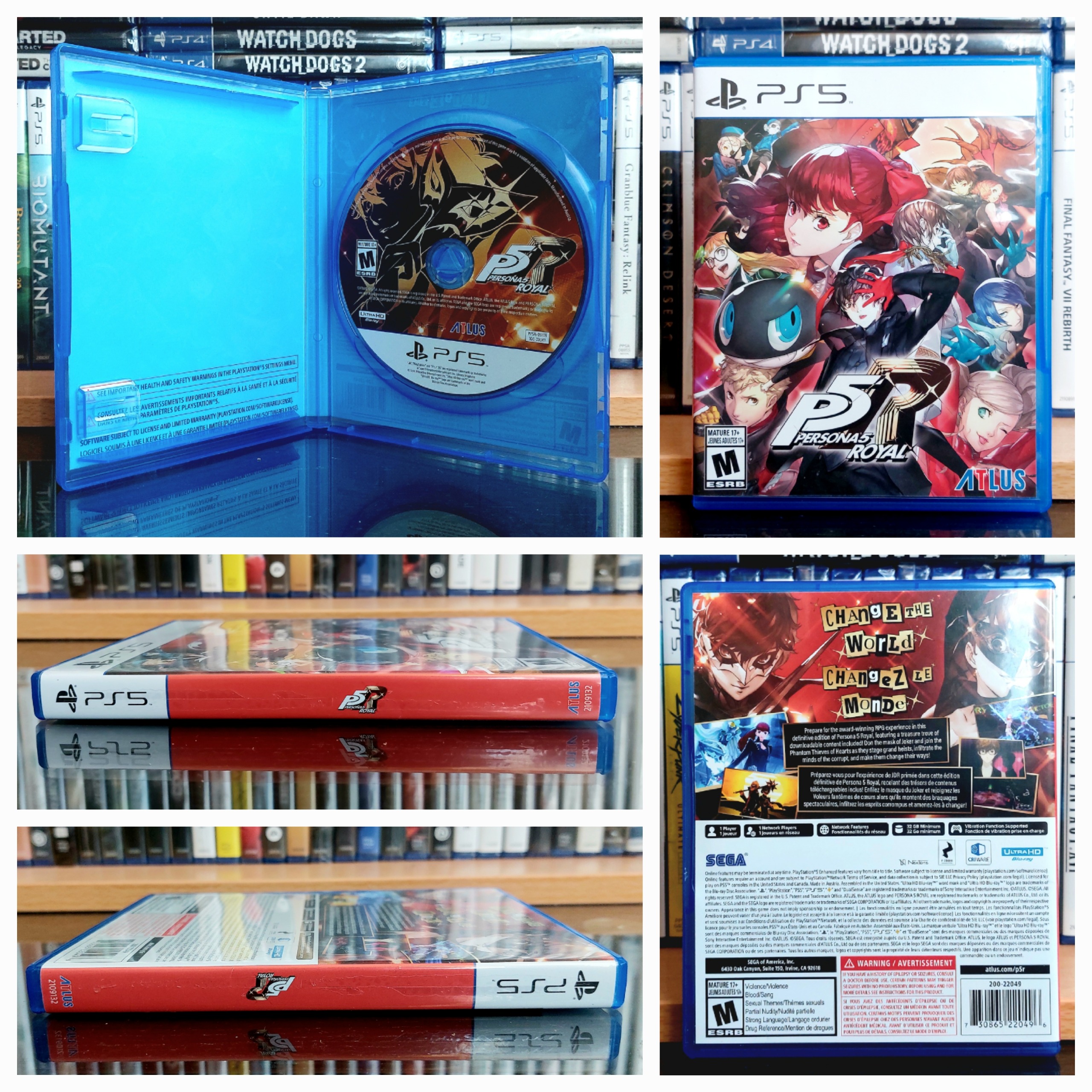 PERSONA 5 ROYAL RG ALL USA تمیز و درحد تکمیل