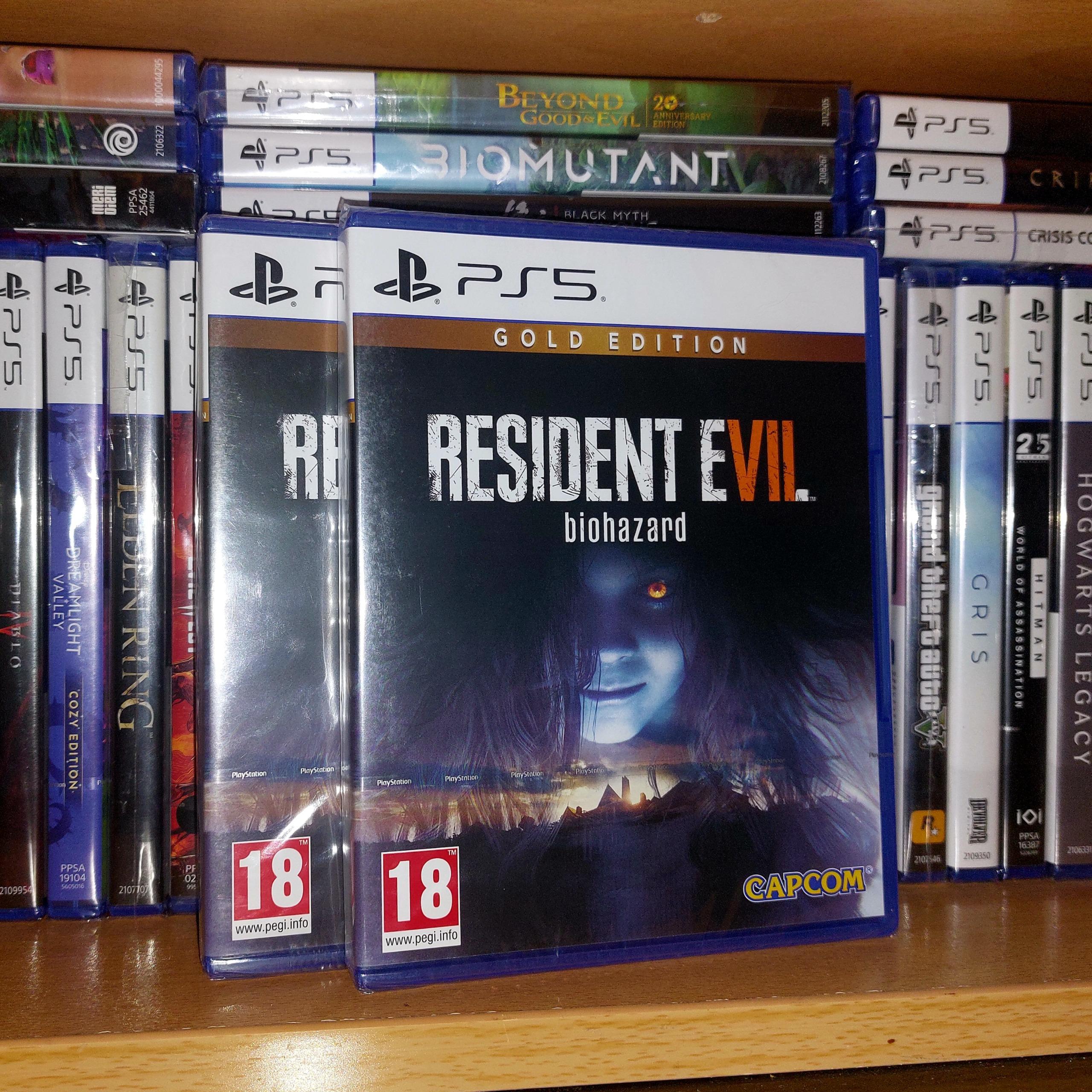 RESIDENT EVIL VII BIOHAZARD GOLD RG UK پلمب