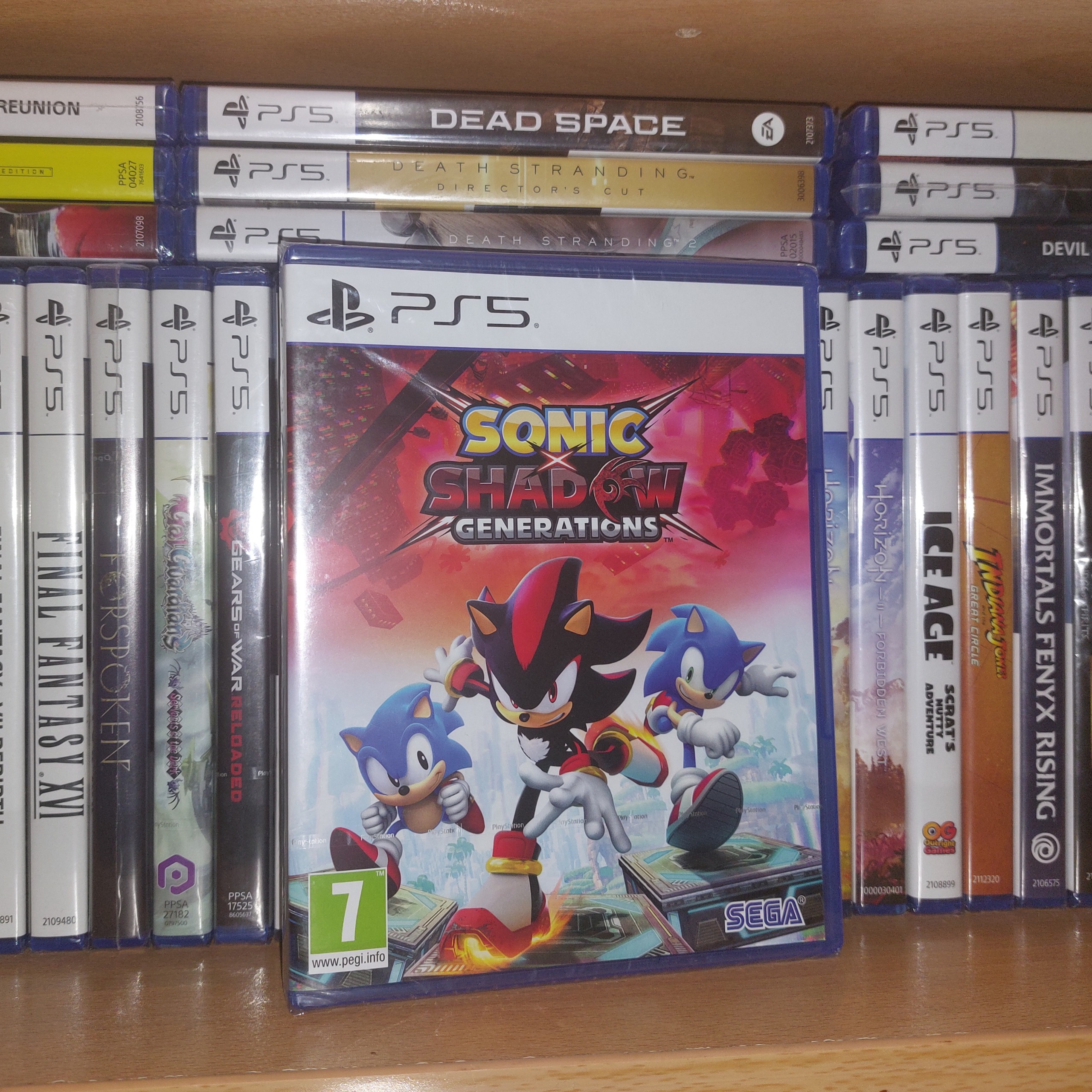 SONIC X SHADOWS GENERATIONS RG UK پلمب