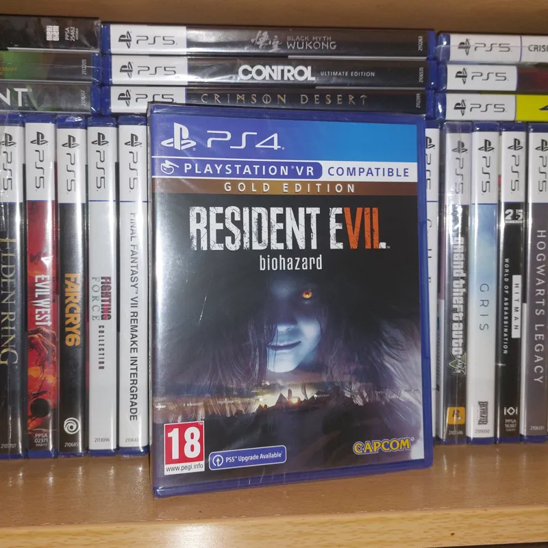 RESIDENT EVIL VII BIOHAZARD GOLD RG UK پلمب