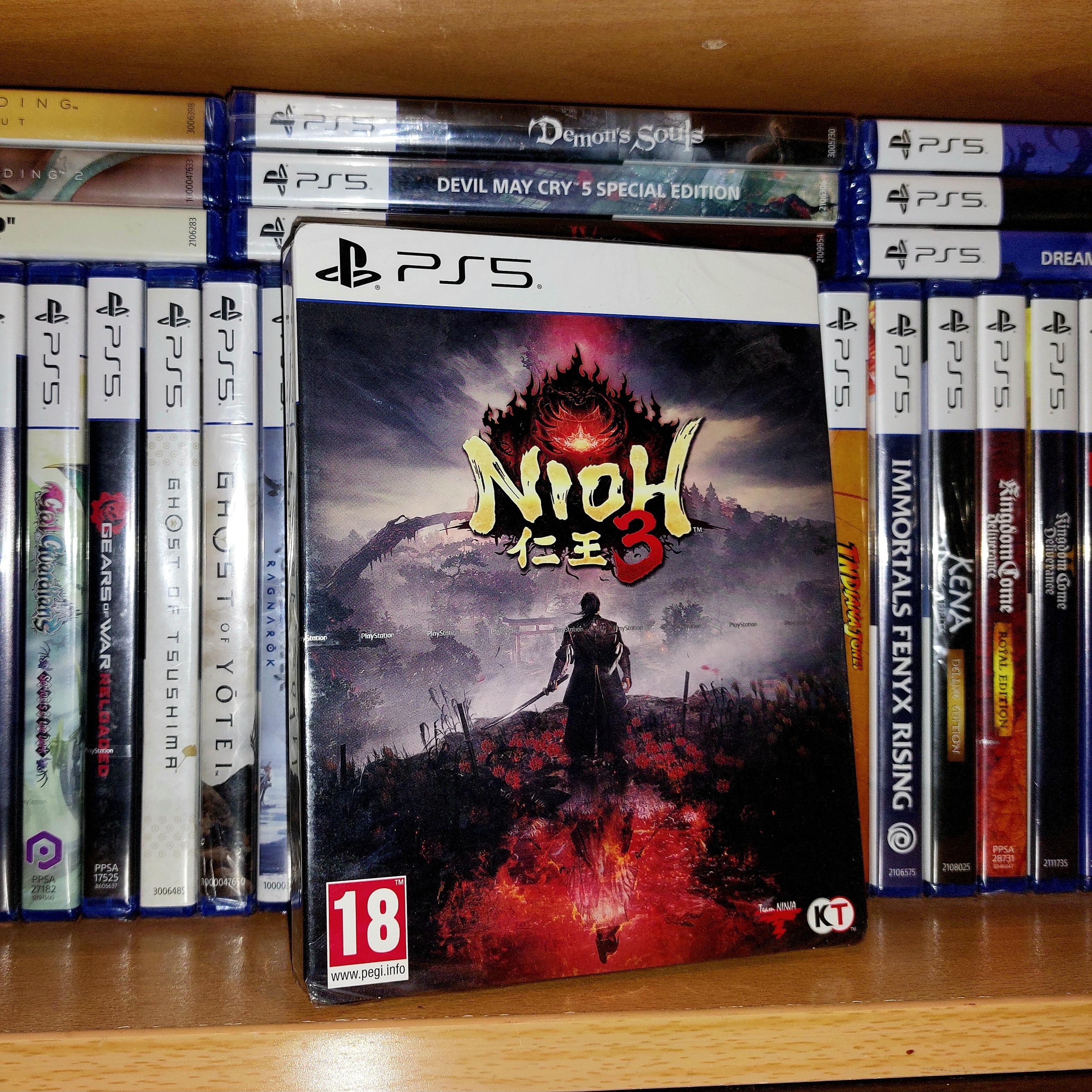 NIOH 3 STEELBOOK پلمب اصل اروپا