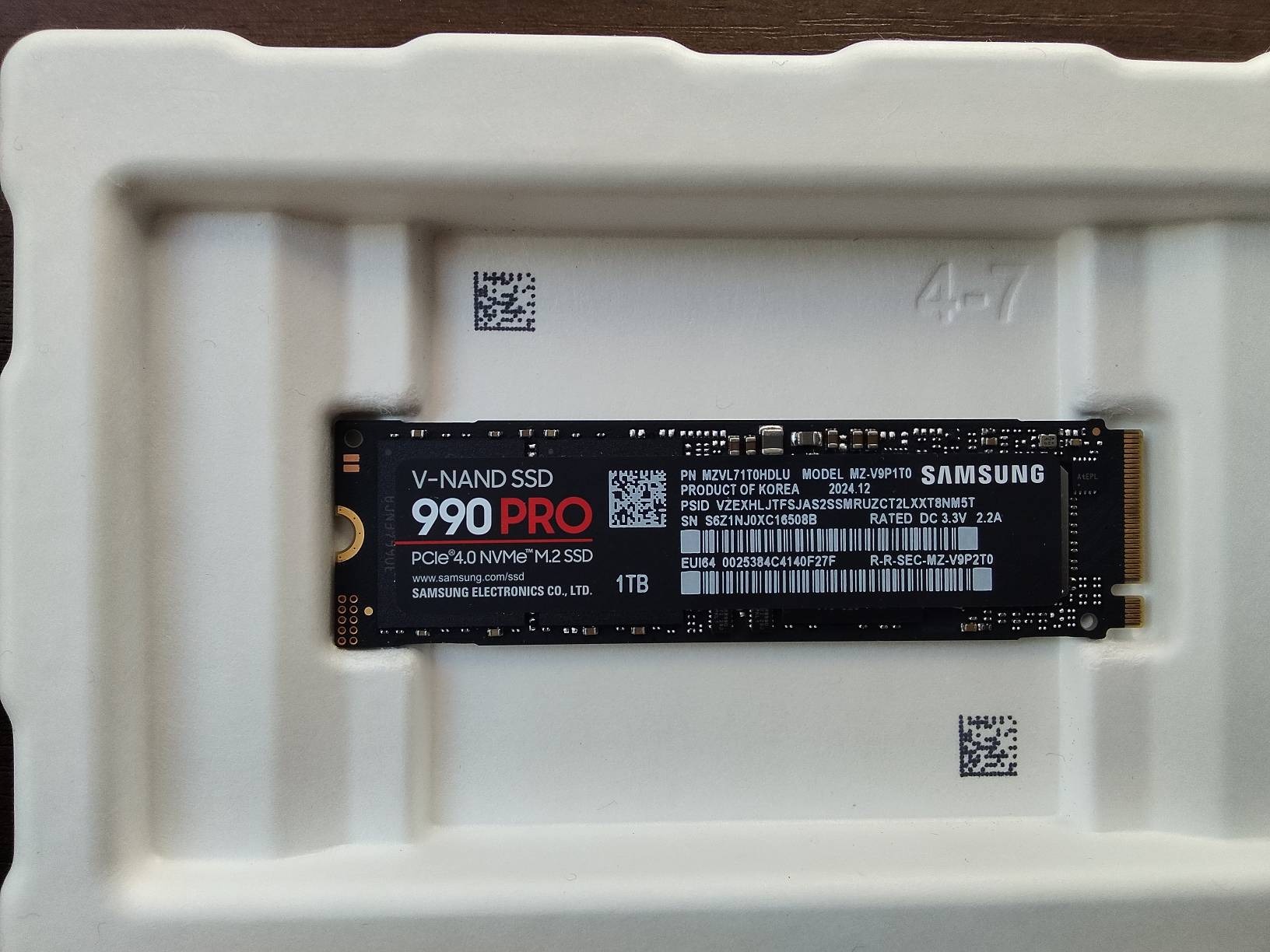 هارد ssd M2 Samsung 990 pro 1 tra