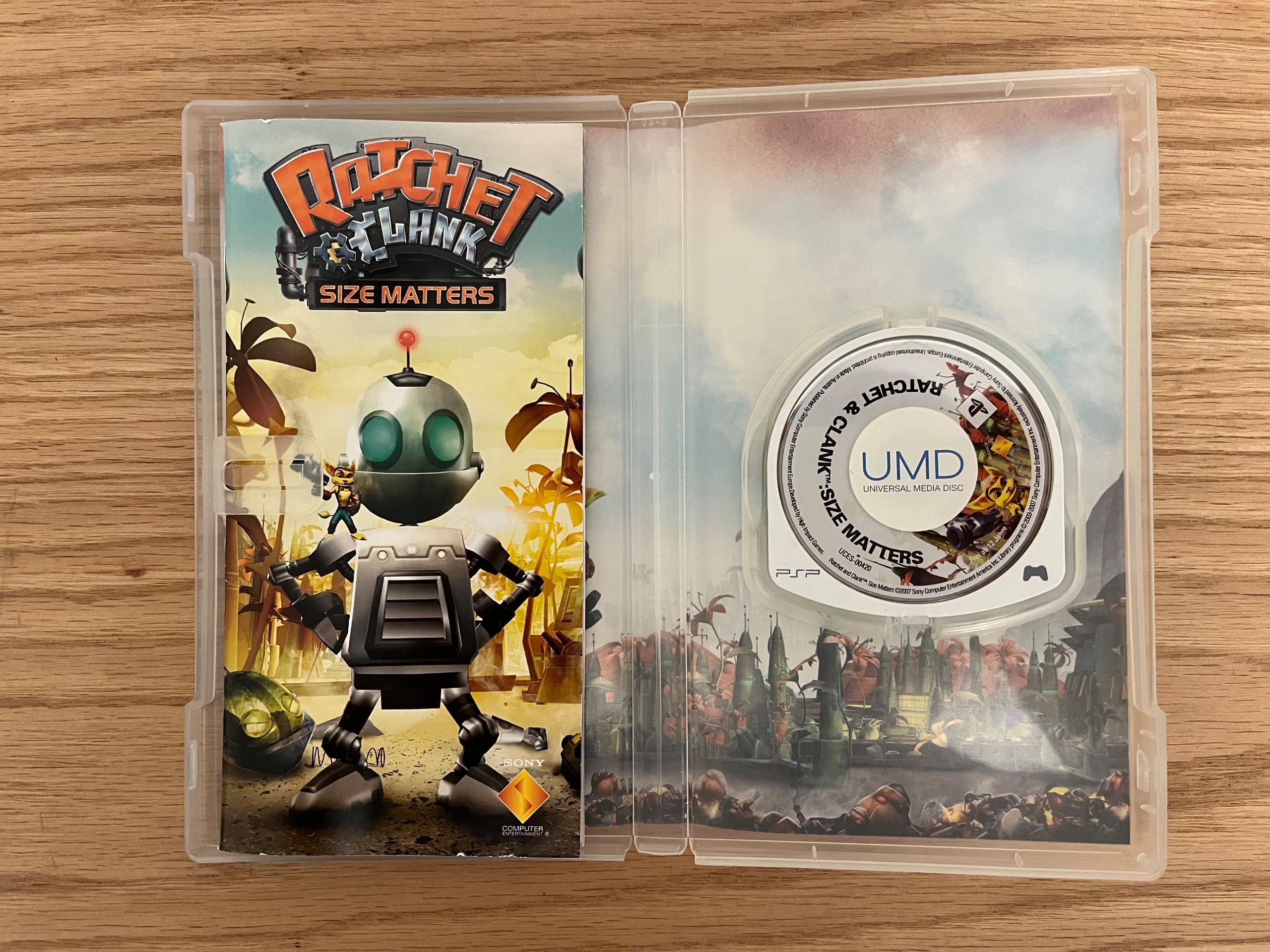 بازی Ratchet clank کلکسیونی PSP کمیاب
