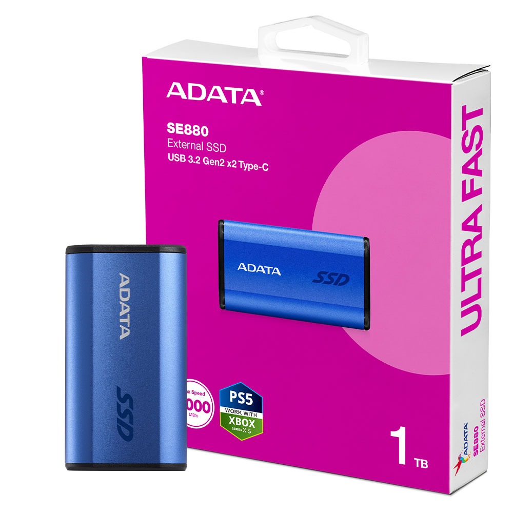 هارد اکسترنال SSD فوق سریع adata elite SE880
