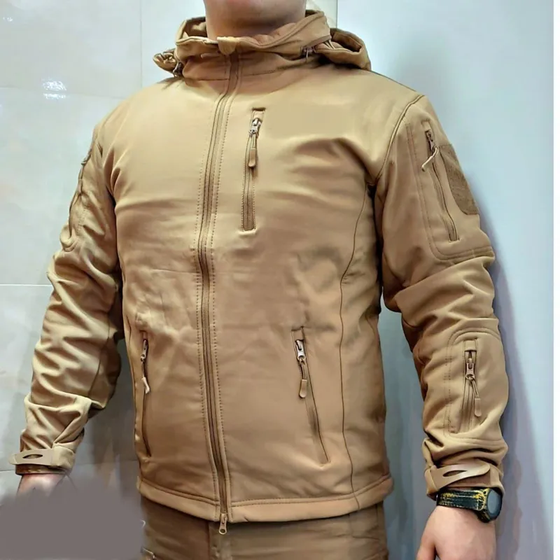 کاپشن کلاه دار سایز L