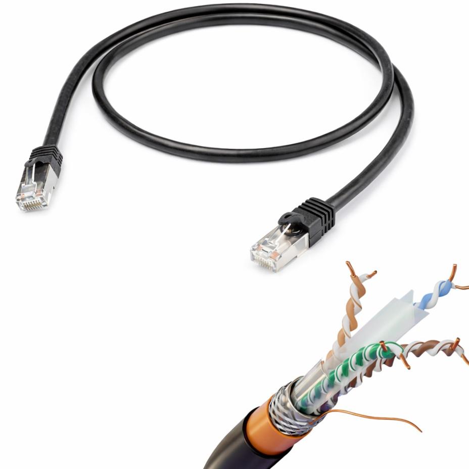 پچ کورد نگزنس شبکه SFTP Cat6 تمام مس و دوروکش