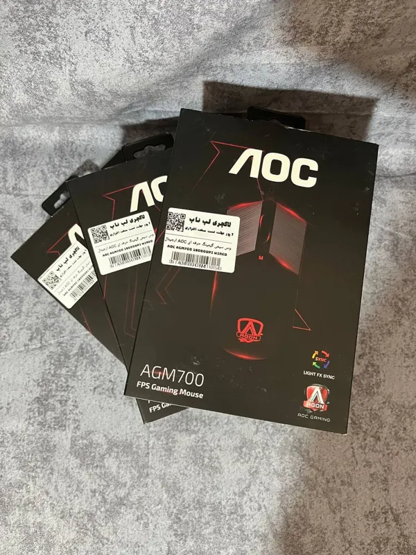 موس سیمی گیمینگ AOC ARGON AGM700 ارجینال آکبند
