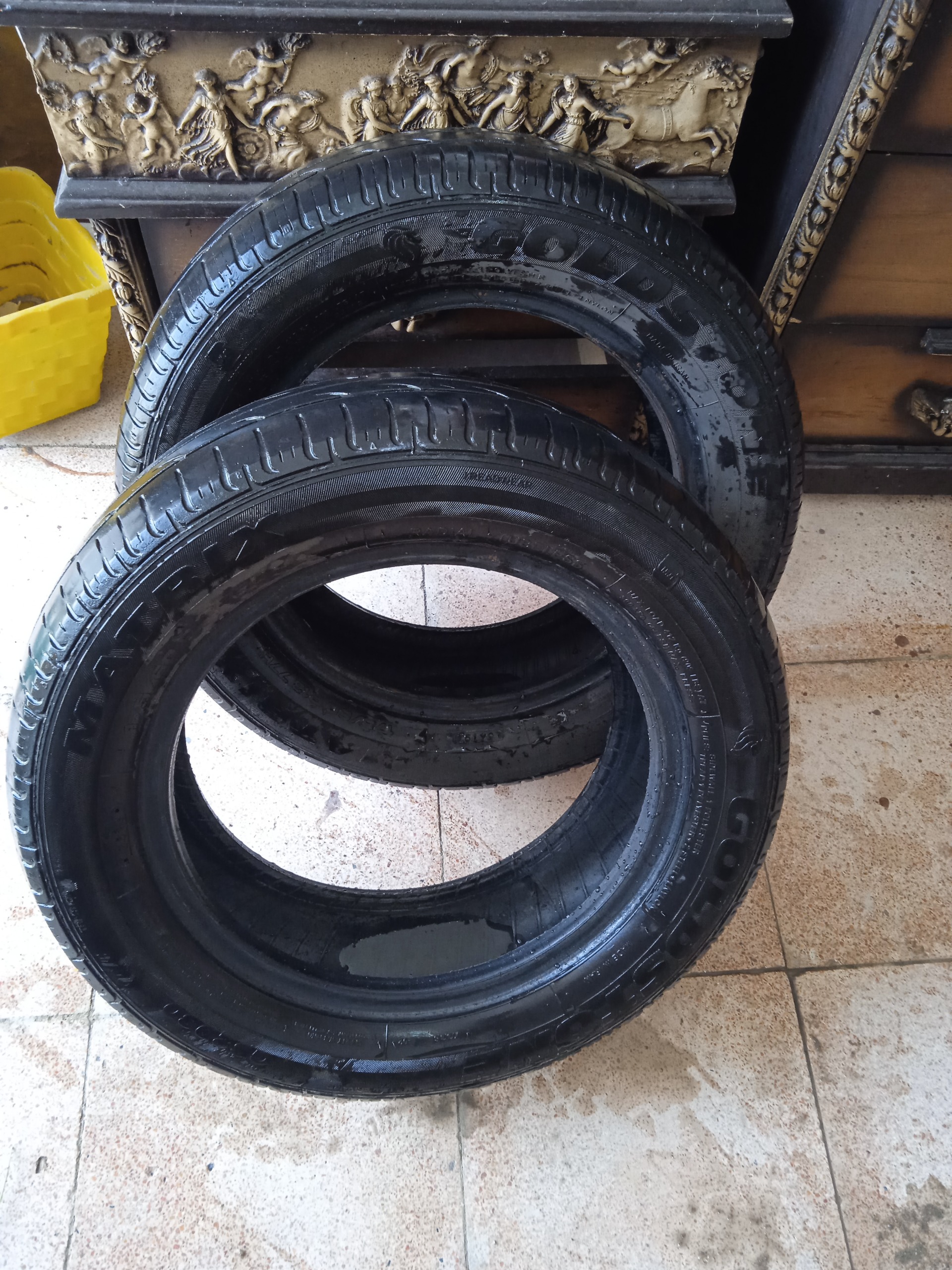 جفت تایر لاستیک خودرو ماشین گلدستون پراید