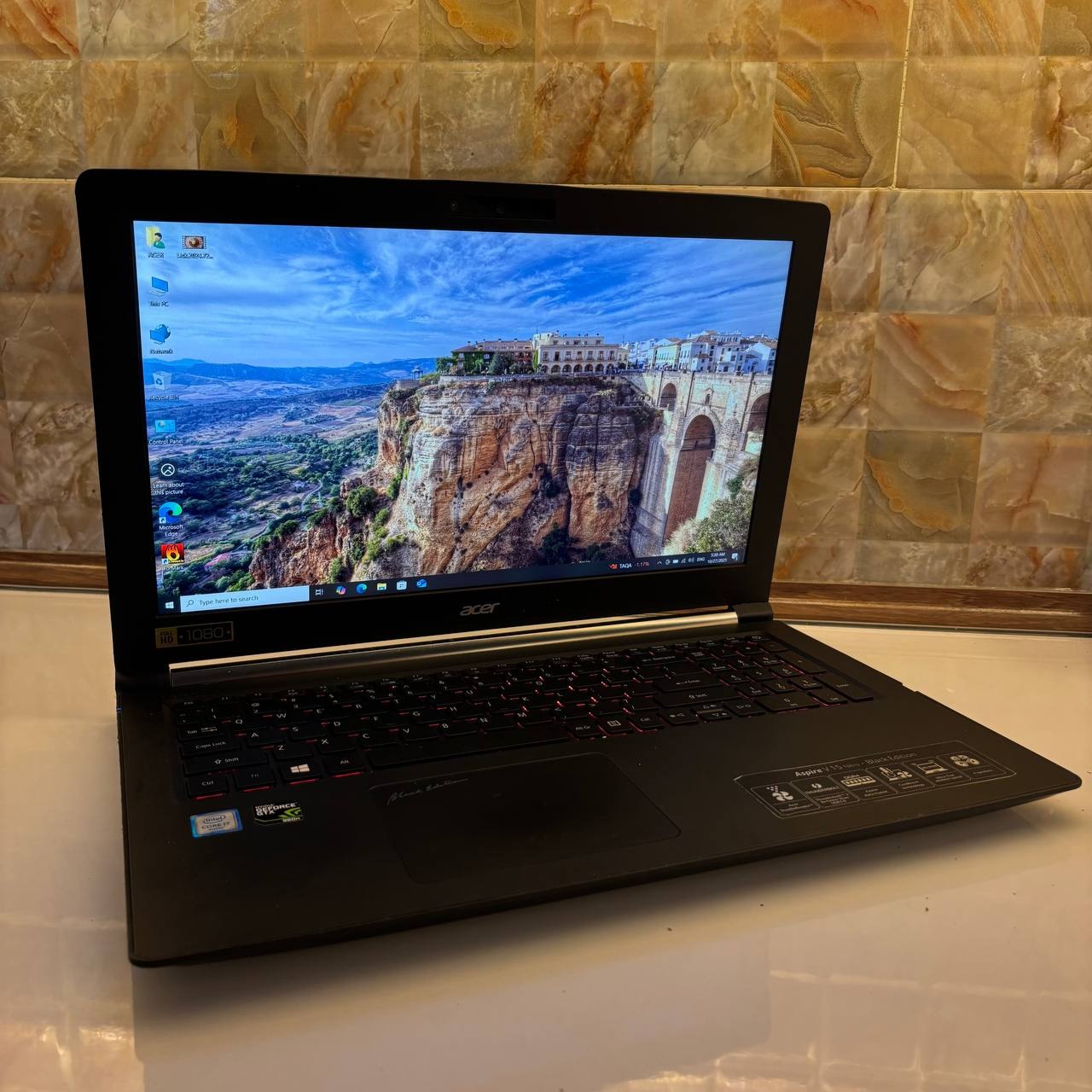 لپ تاپ گیمینگ ایسر با پردازنده core i7