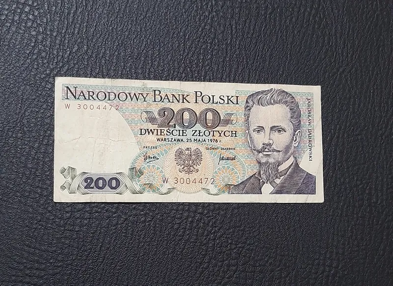اسکناس 200 زلوتی لهستان - زیبا و کلکسیونی